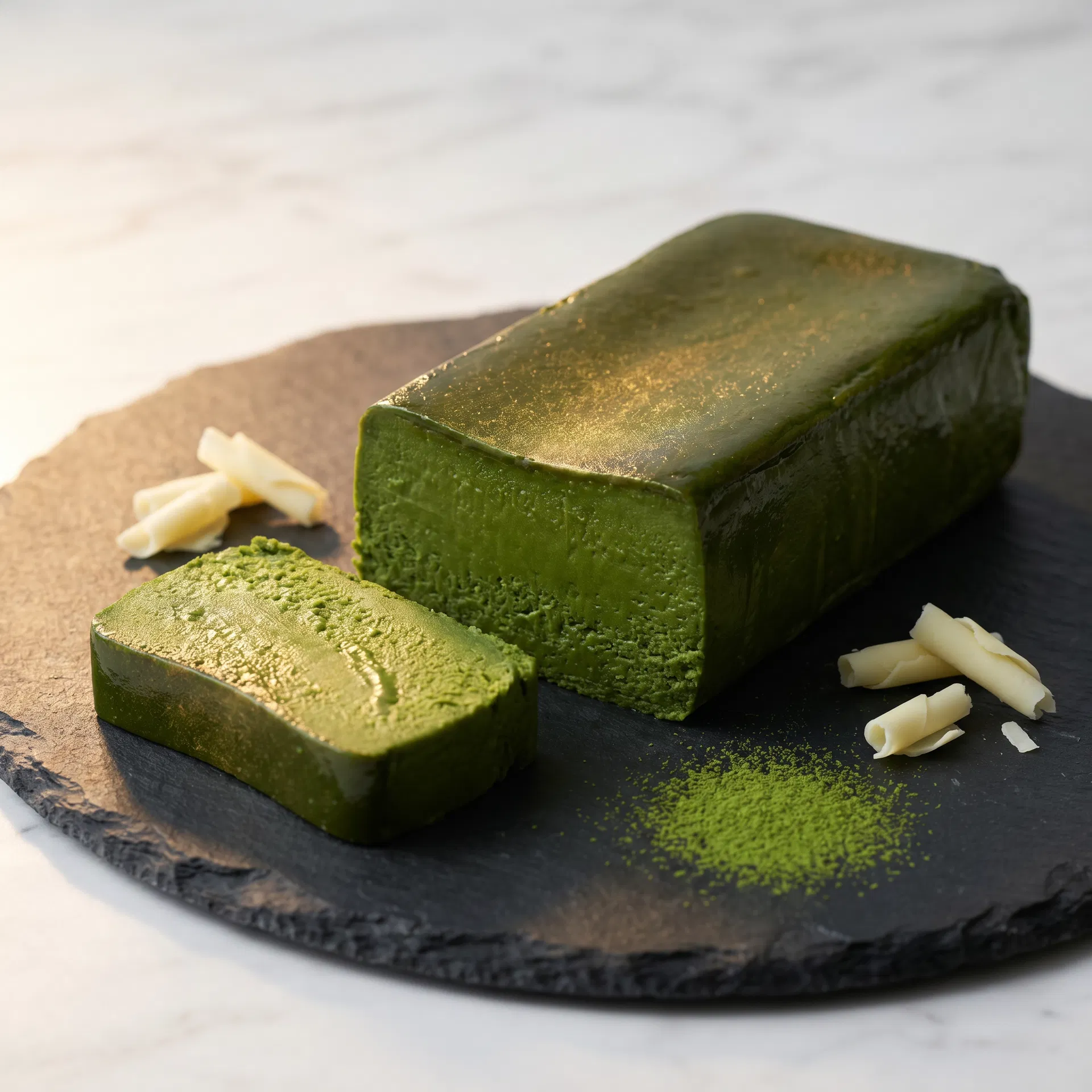 Matcha Silk Terrine