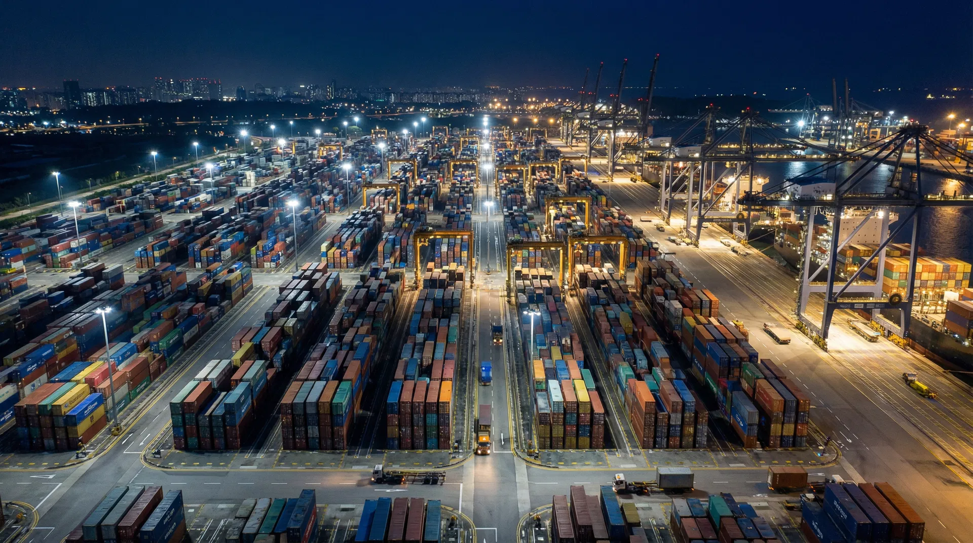 PSA Port aerial view