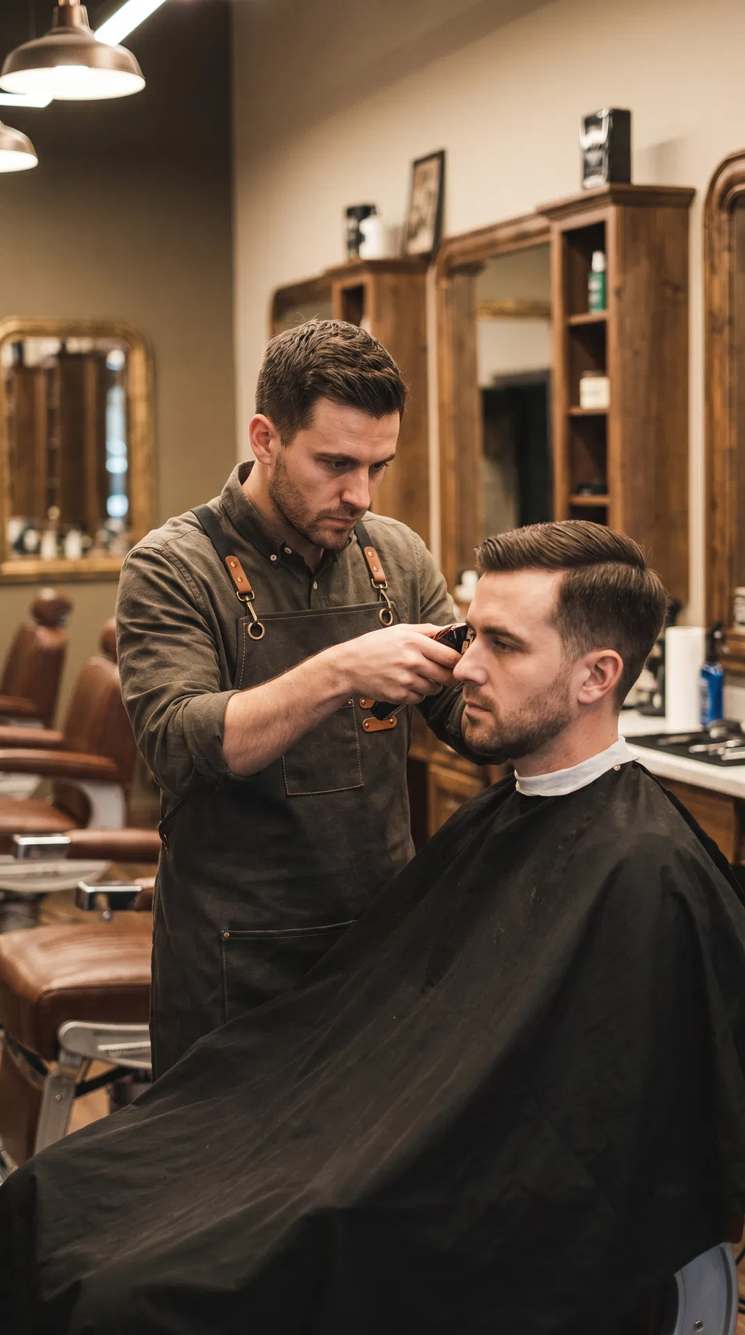 Hair salon and barbershop