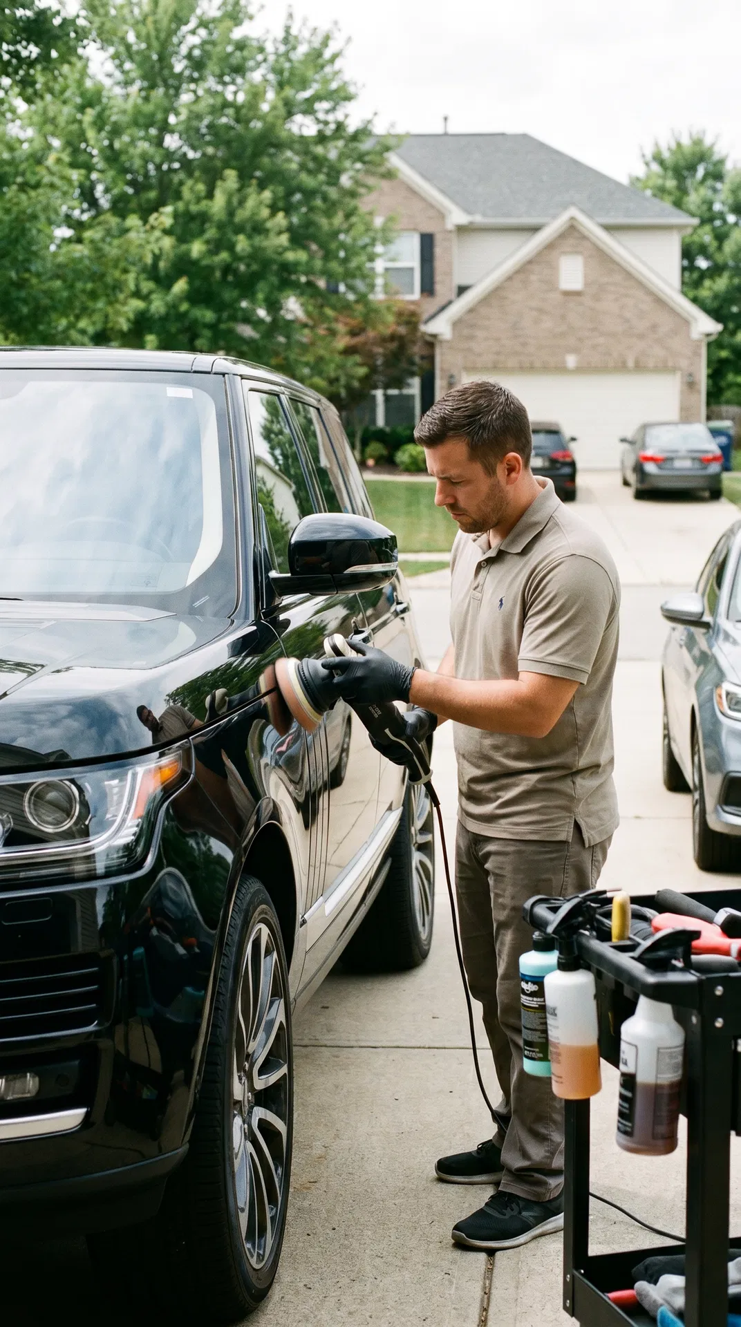 Mobile car detailing