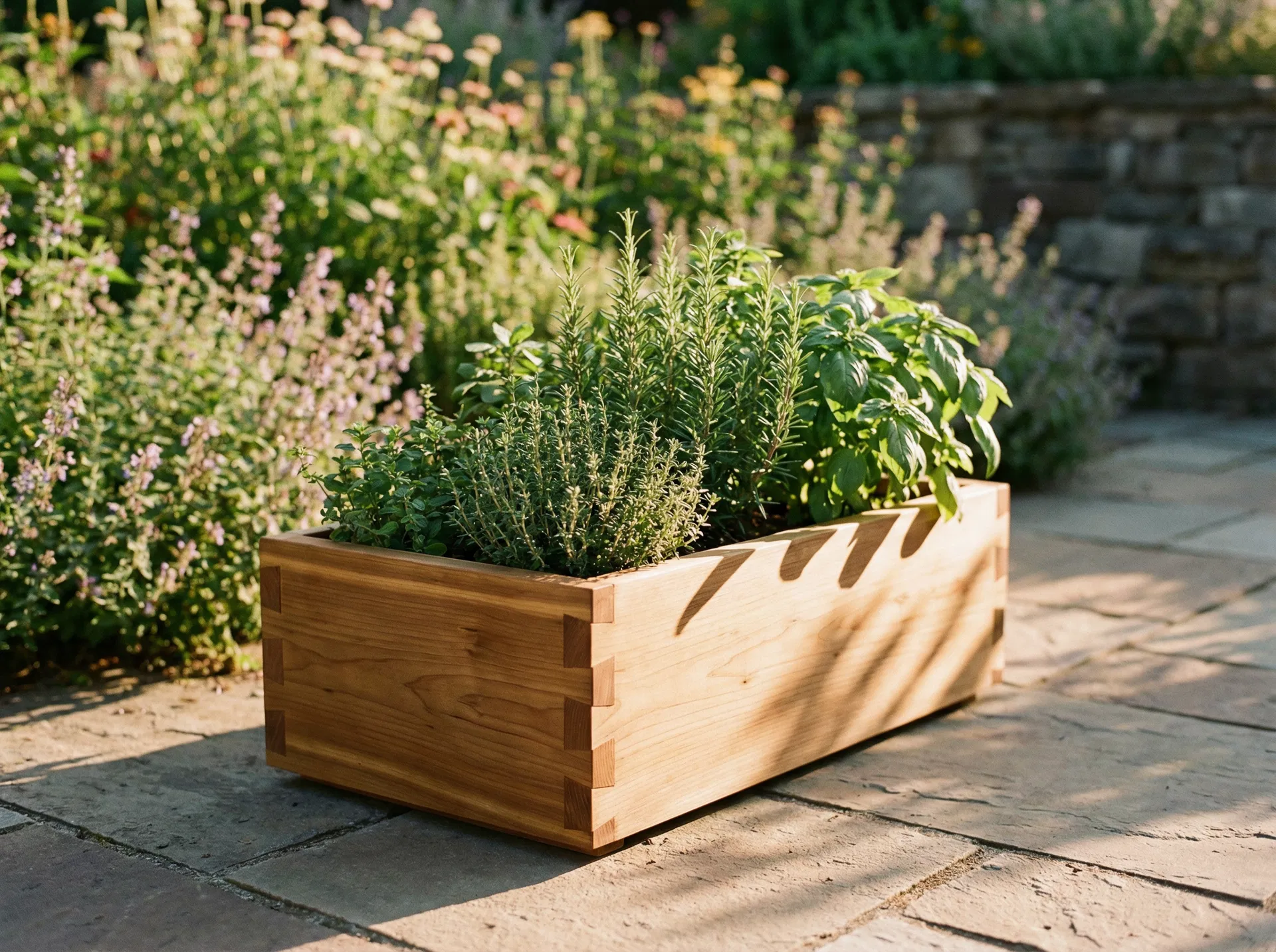 Cedar Garden Planter Box