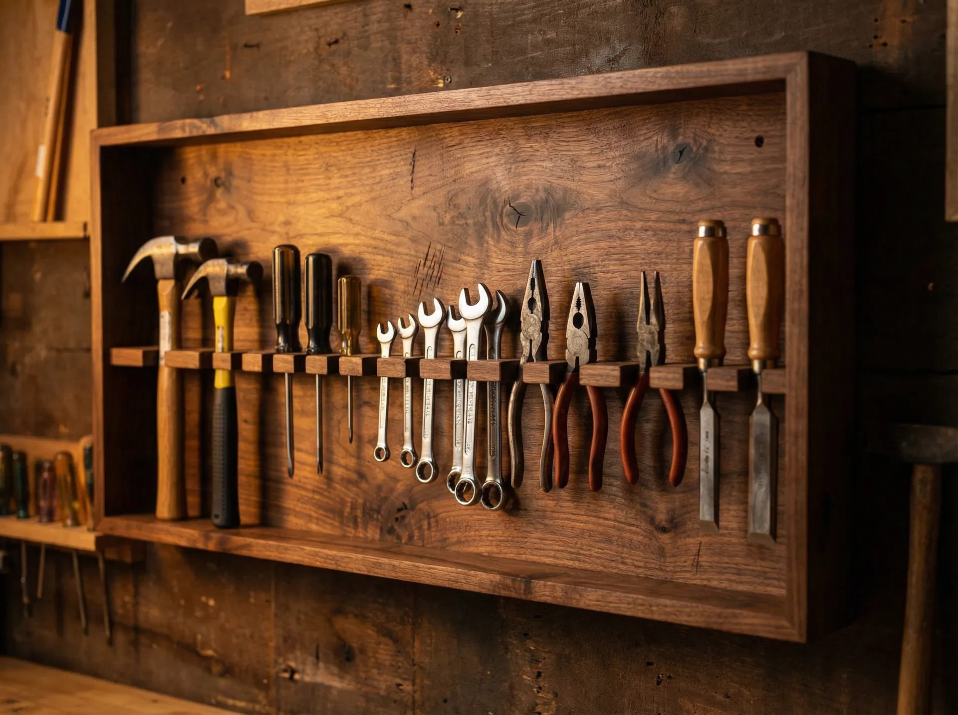 Wall-Mounted Tool Organizer
