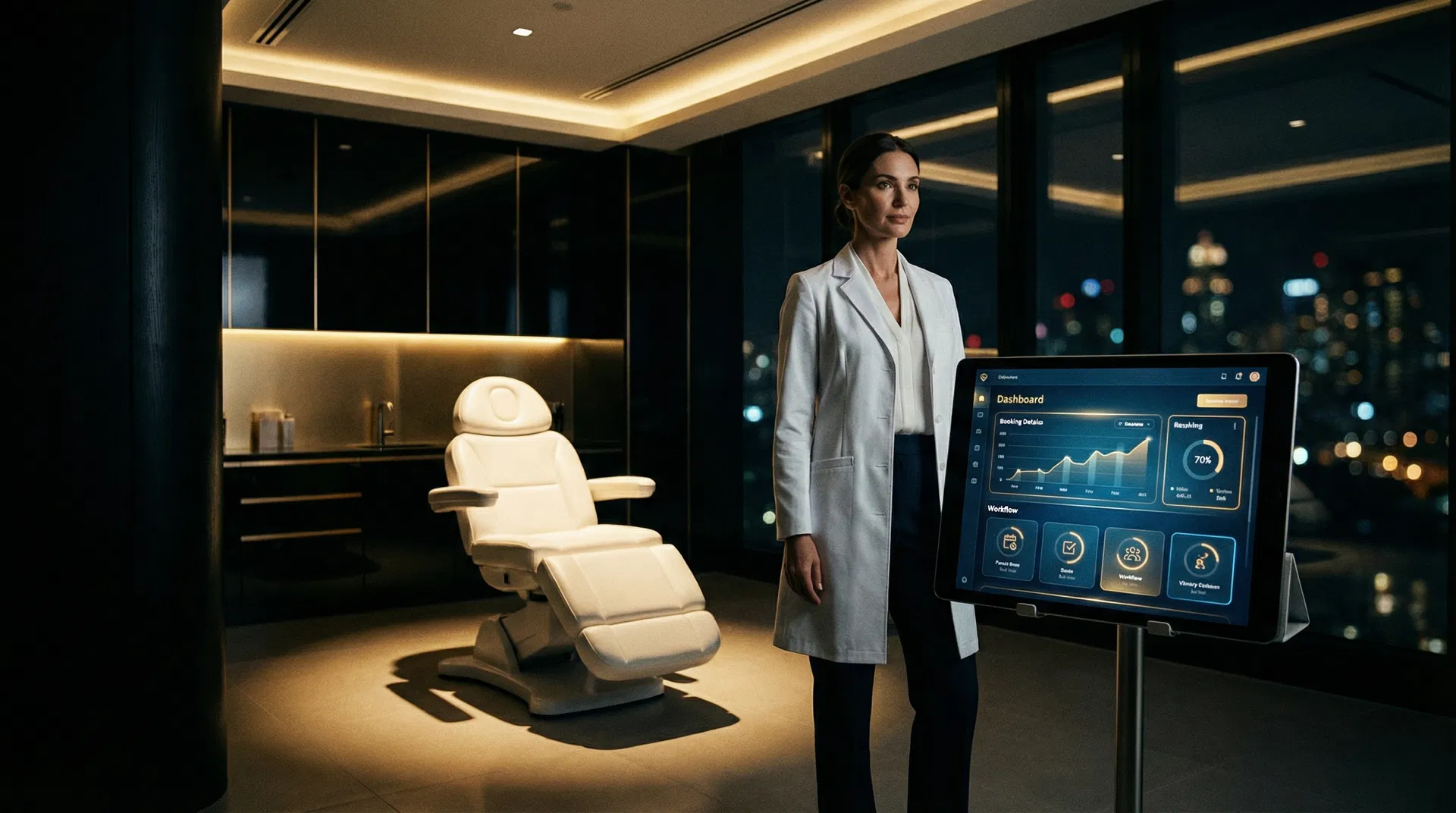 Premium aesthetic clinic interior