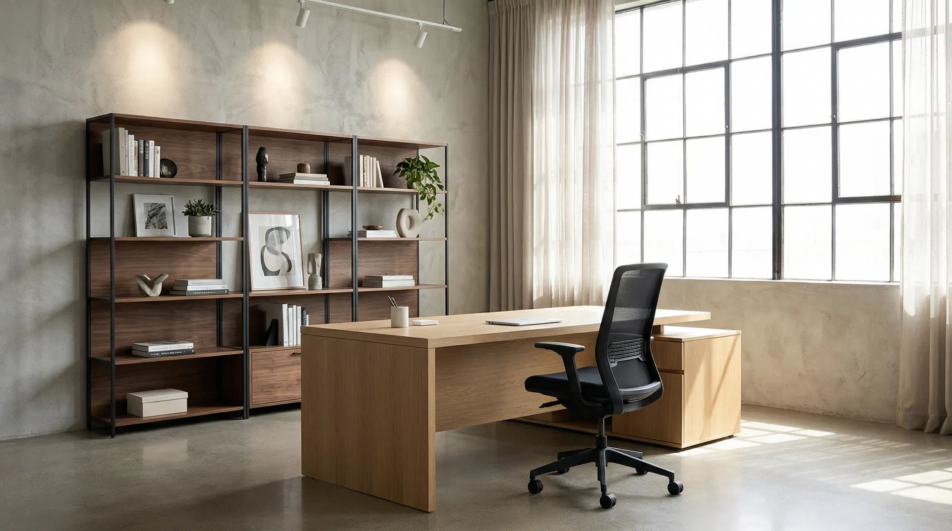 الأثاث المكتبي - أثاث فاخر من مصنع ميسر المقرن