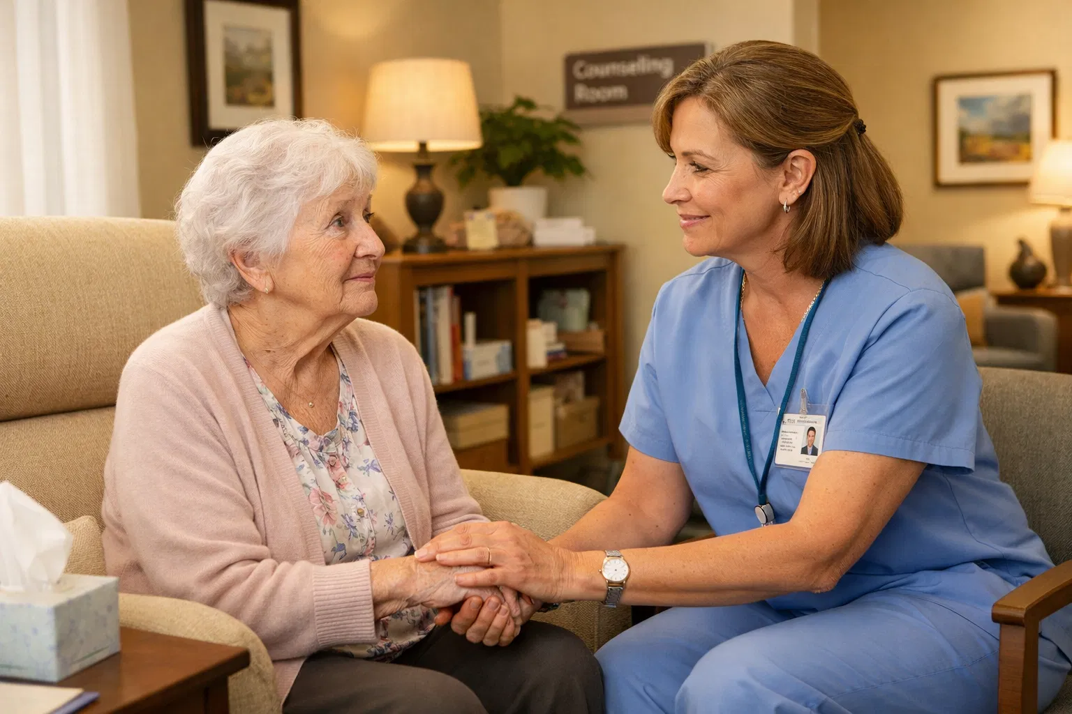 رعاية كبار السن والصحة النفسية