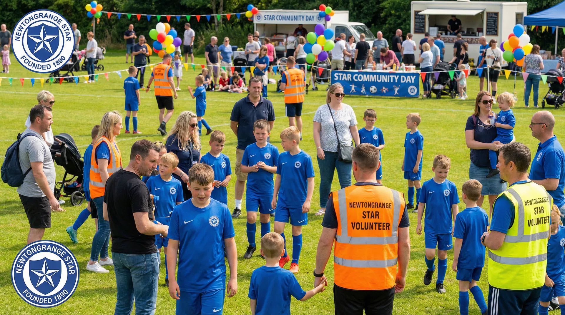 Community football event