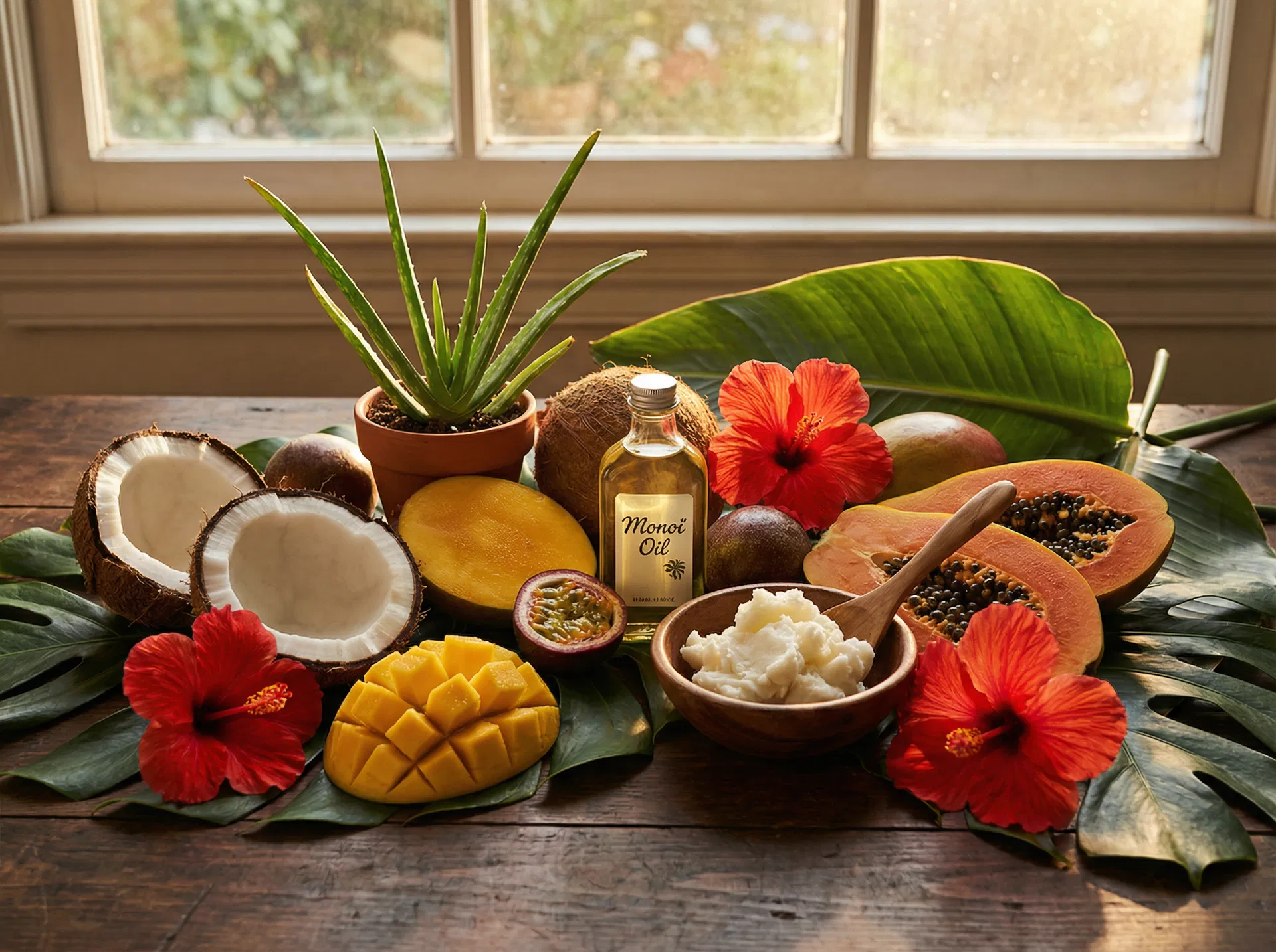 Ingrédients naturels créoles