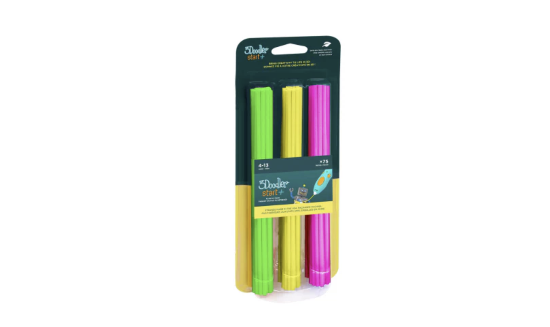 3Doodler Start+ Eco Plastic - Neon Glow