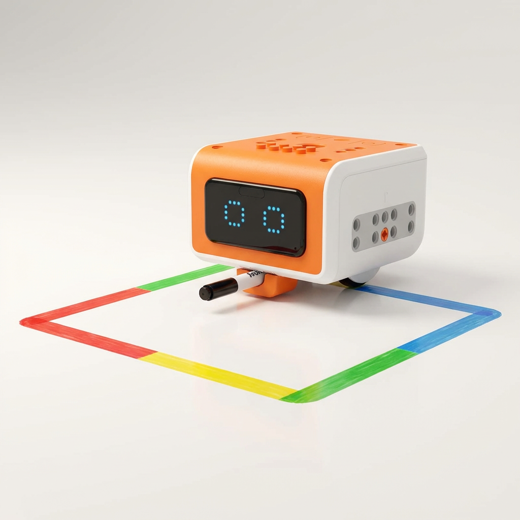 🤖 VinciBot 任務:走出正方形 (Square Path)