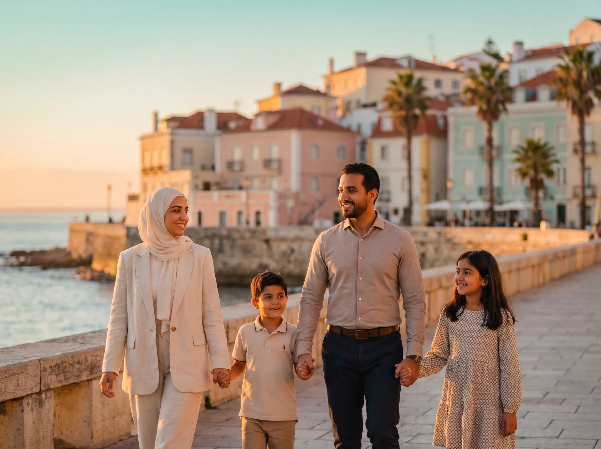 عائلة عربية في البرتغال
