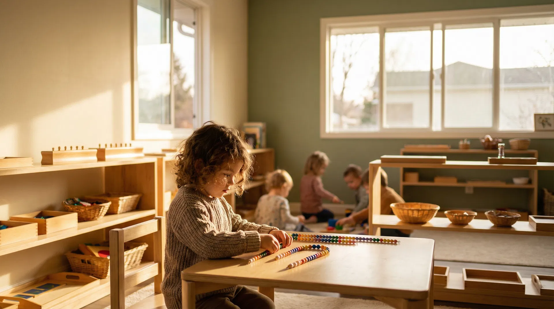 Montessori classroom