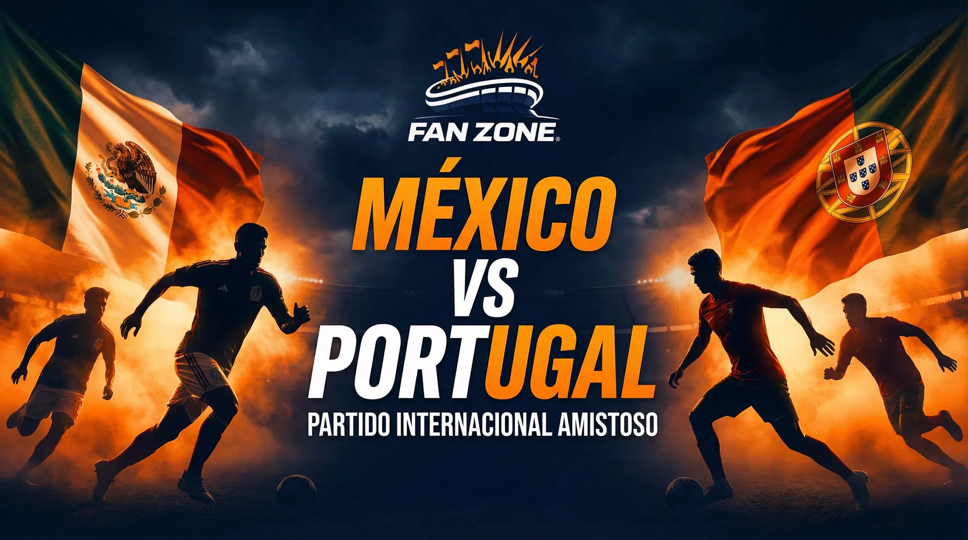 México vs Portugal — Partido Amistoso