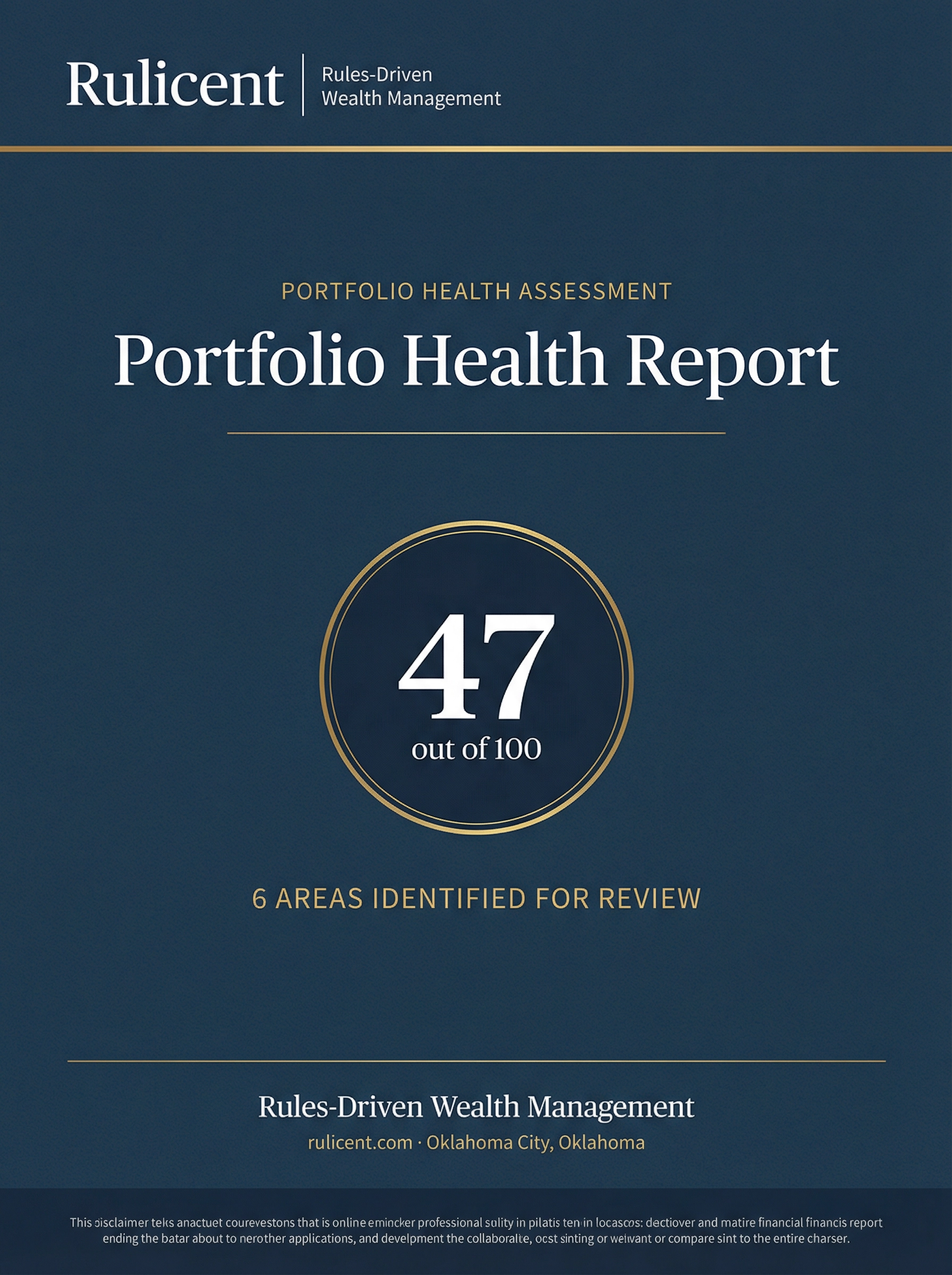 Portfolio Health Report