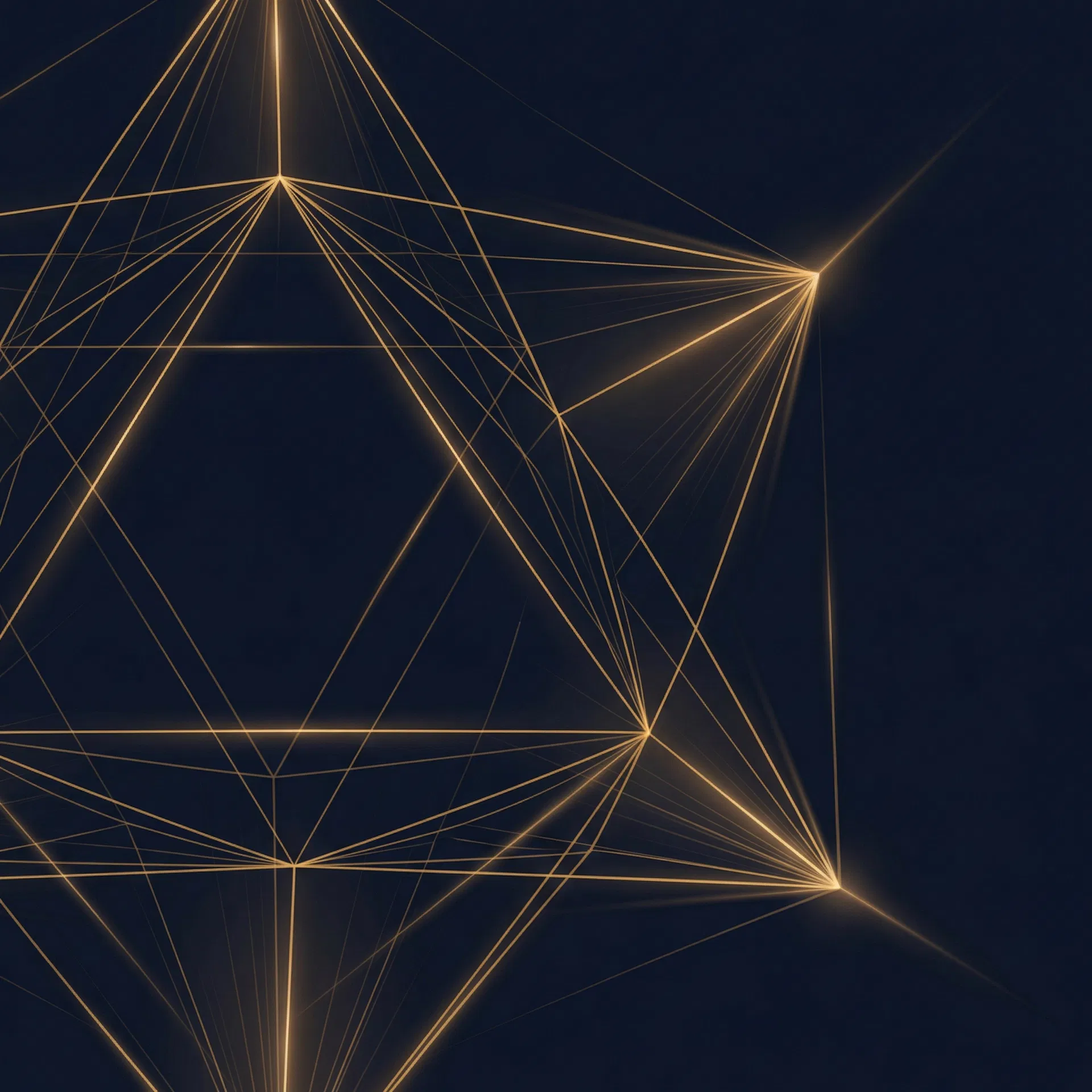 Sentinel Intelligence — geometric precision visualization