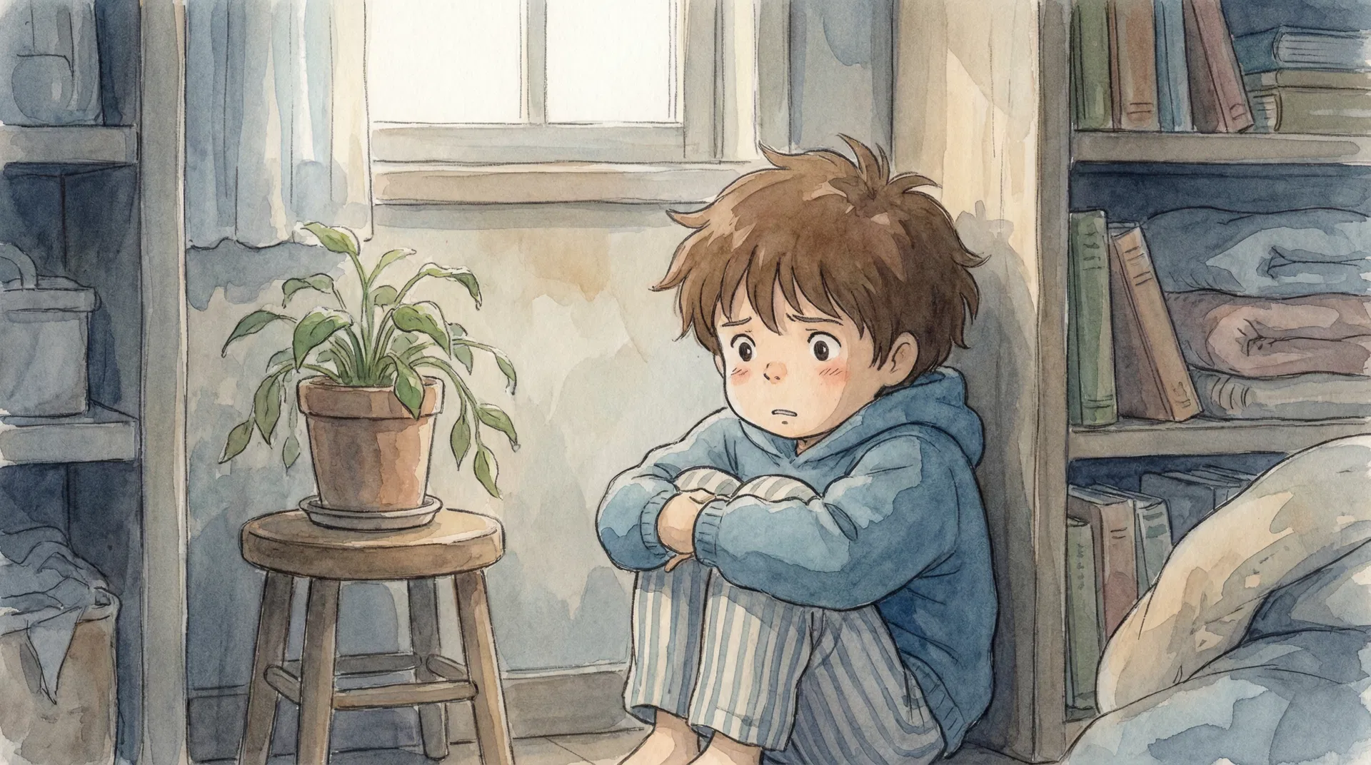 Kind das seine Gefühle nicht ausdrücken kann