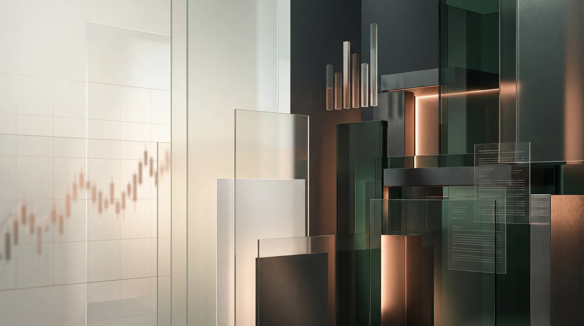 Composição editorial abstrata para o ranking IEB-50