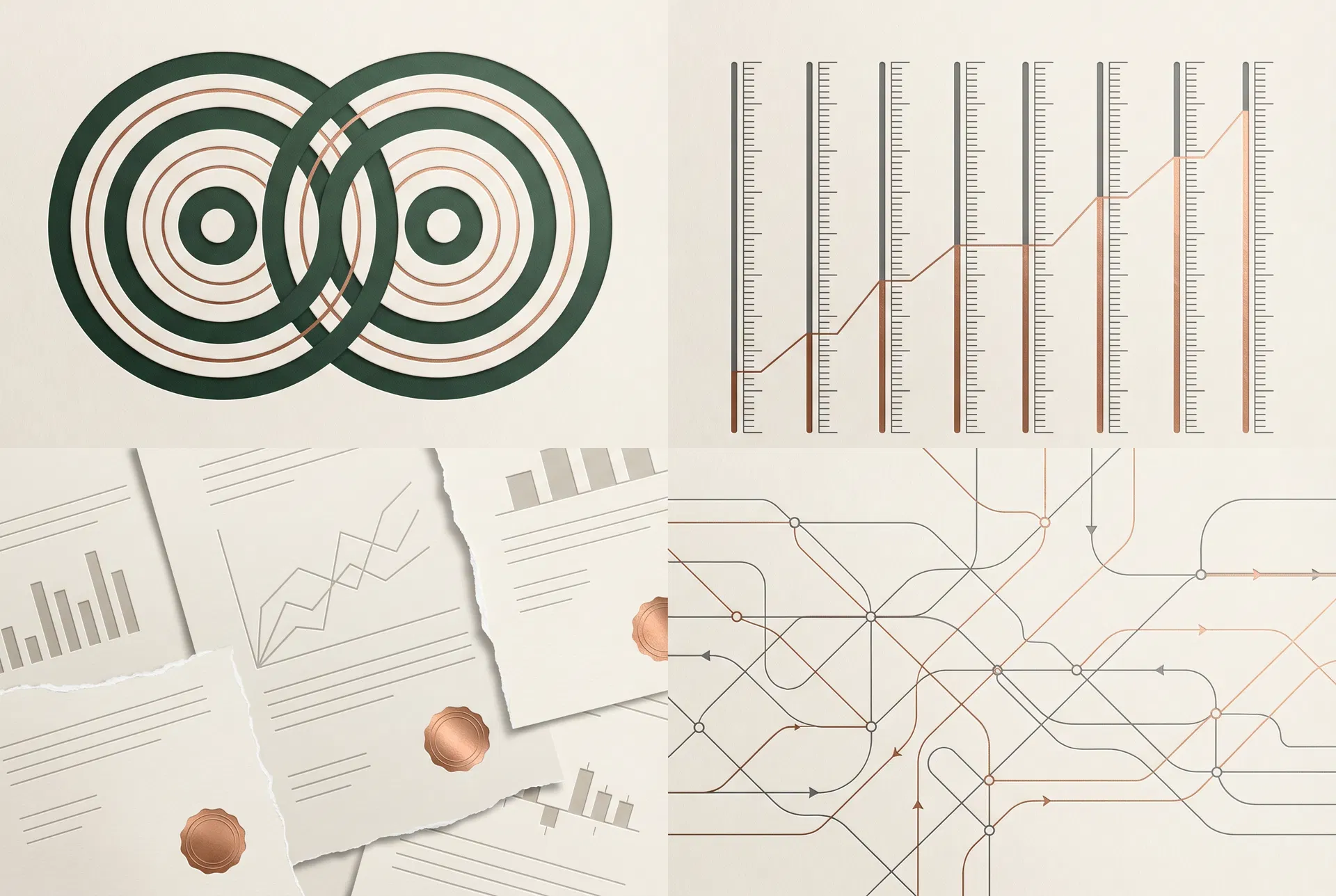 Arte abstrata representando a metodologia do IEB-50