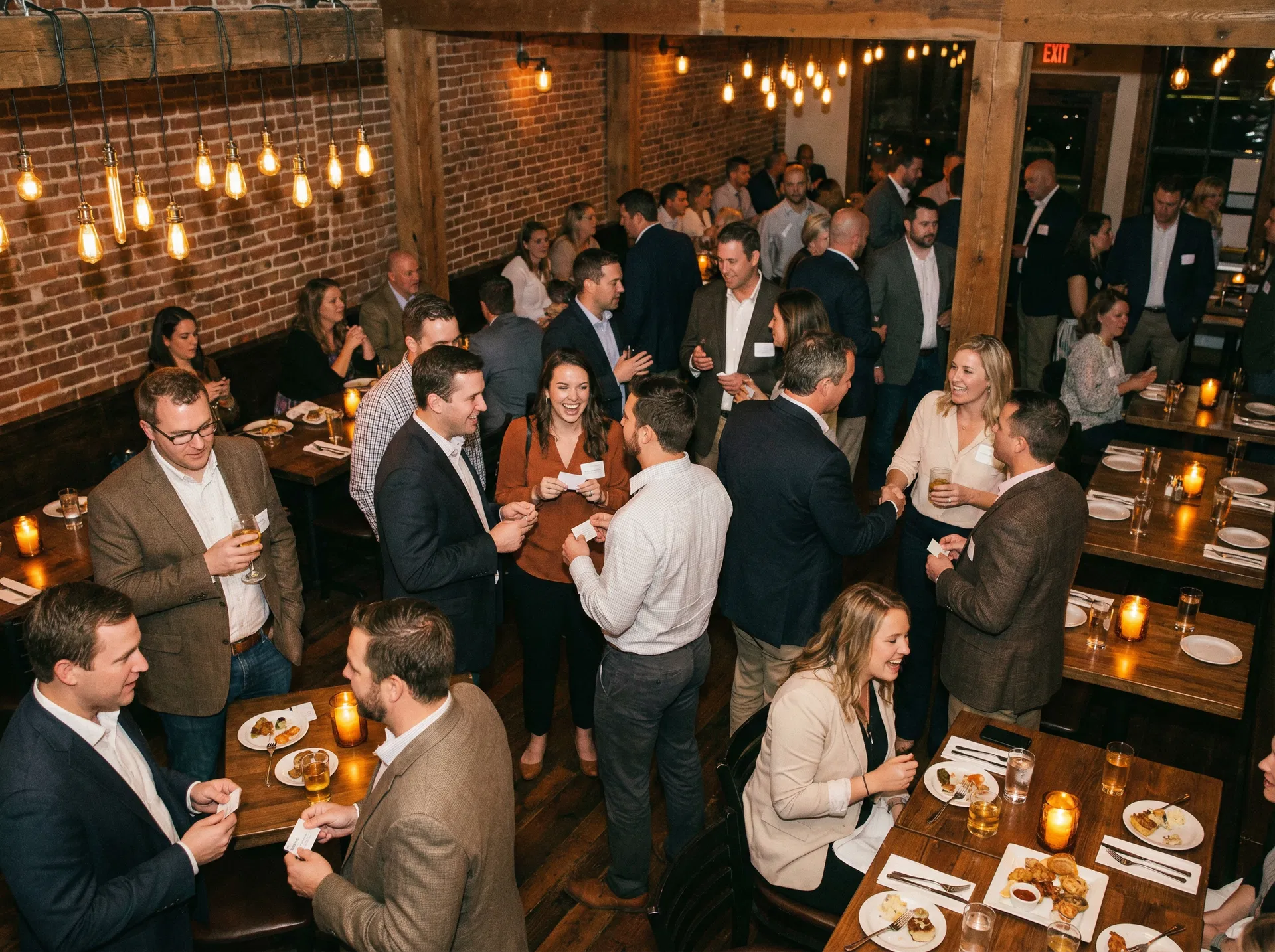 Main Street Mingle networking event