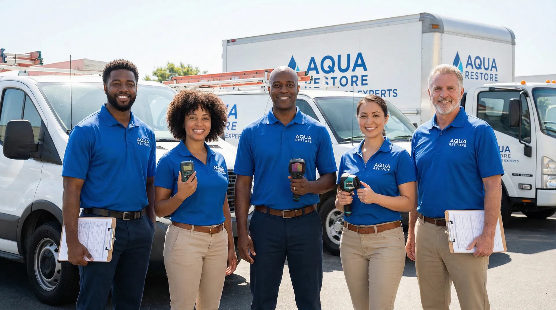 Indoor-Restore Services team