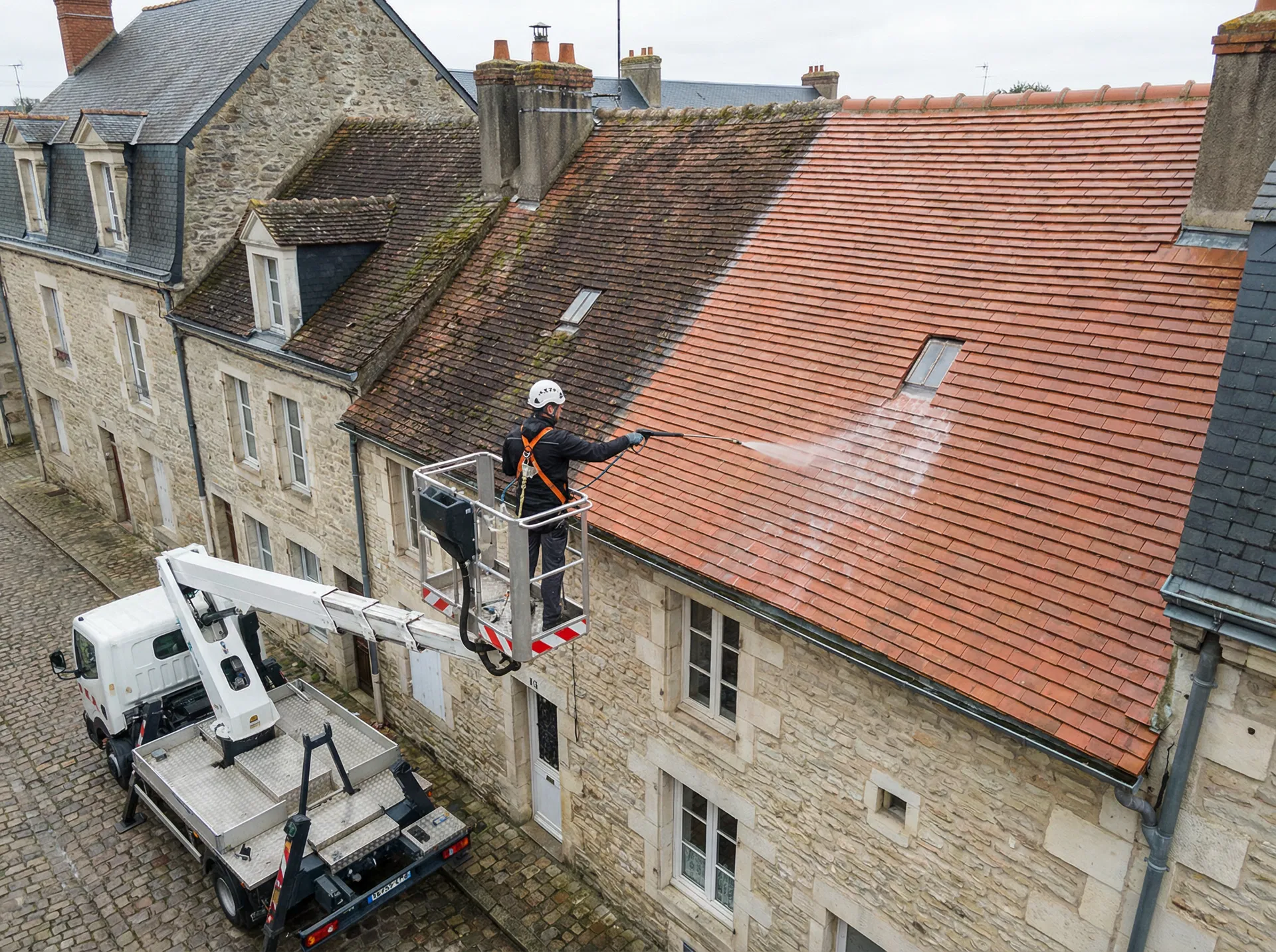 Traitement de toiture — Application Alep 2100