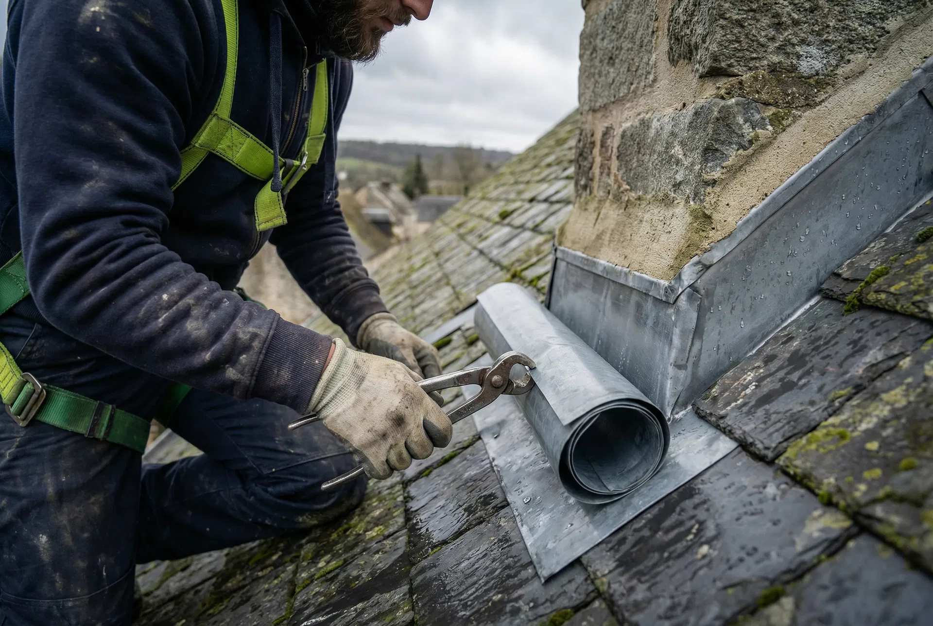 Travaux de zinguerie