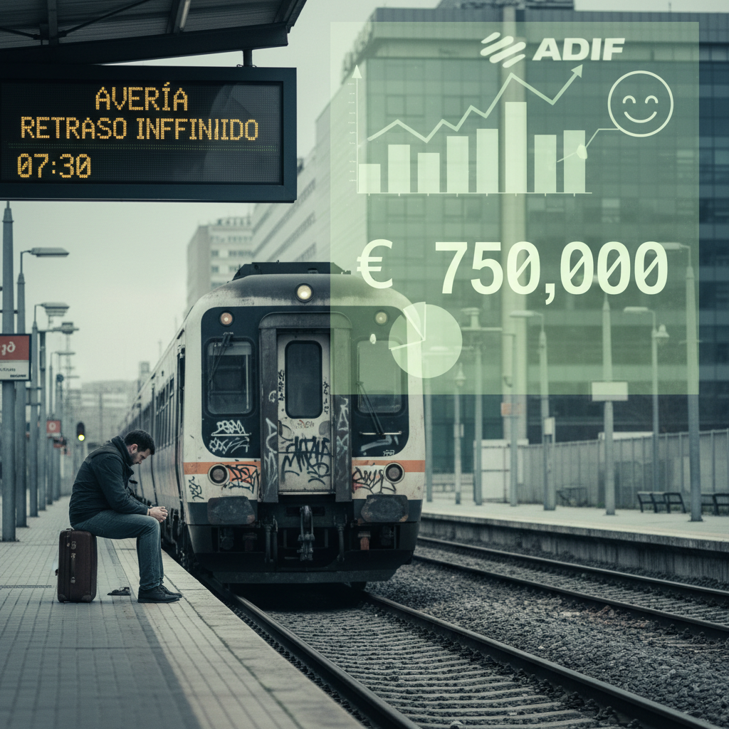 ¿750.000€ para 'medir' la imagen de ADIF mientras TÚ sigues VARADO? ¡La VERGÜENZA que nadie te cuenta!