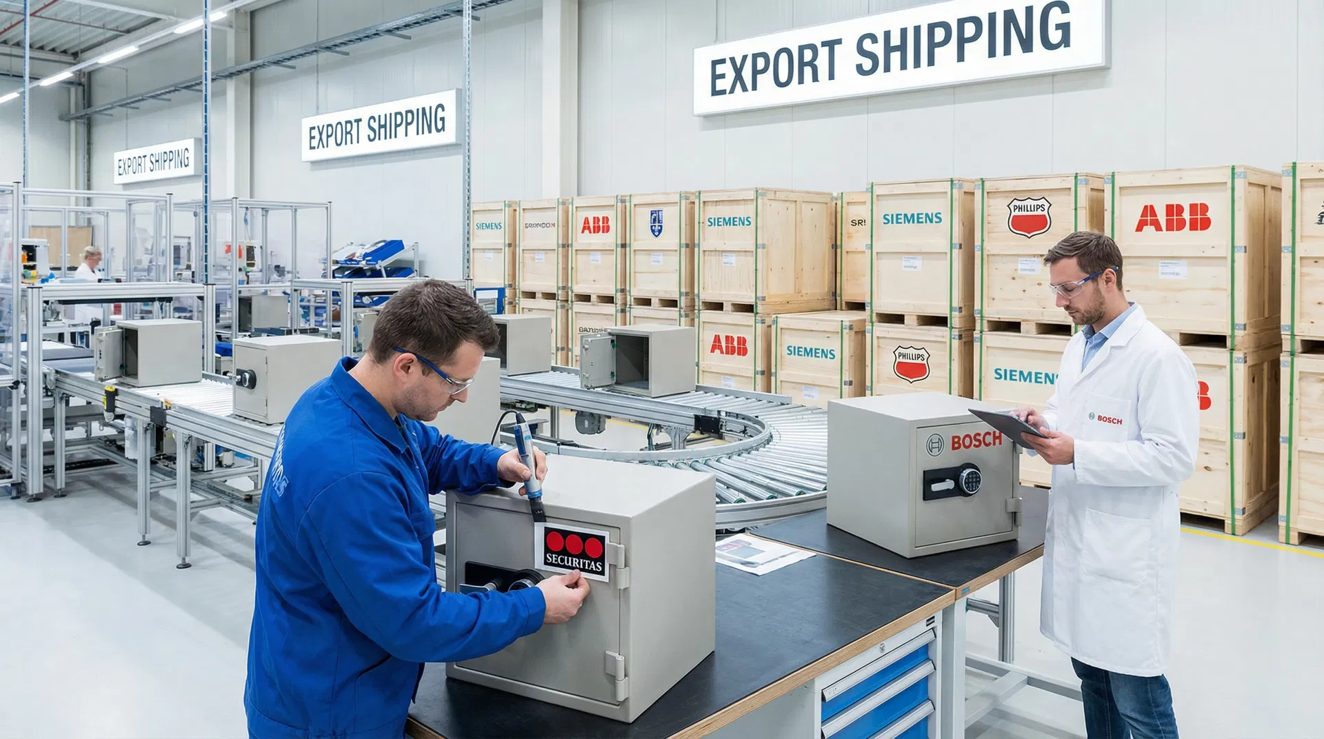OEM Safe Manufacturing: How European Importers Can Get Custom-Branded Safeboxes from China