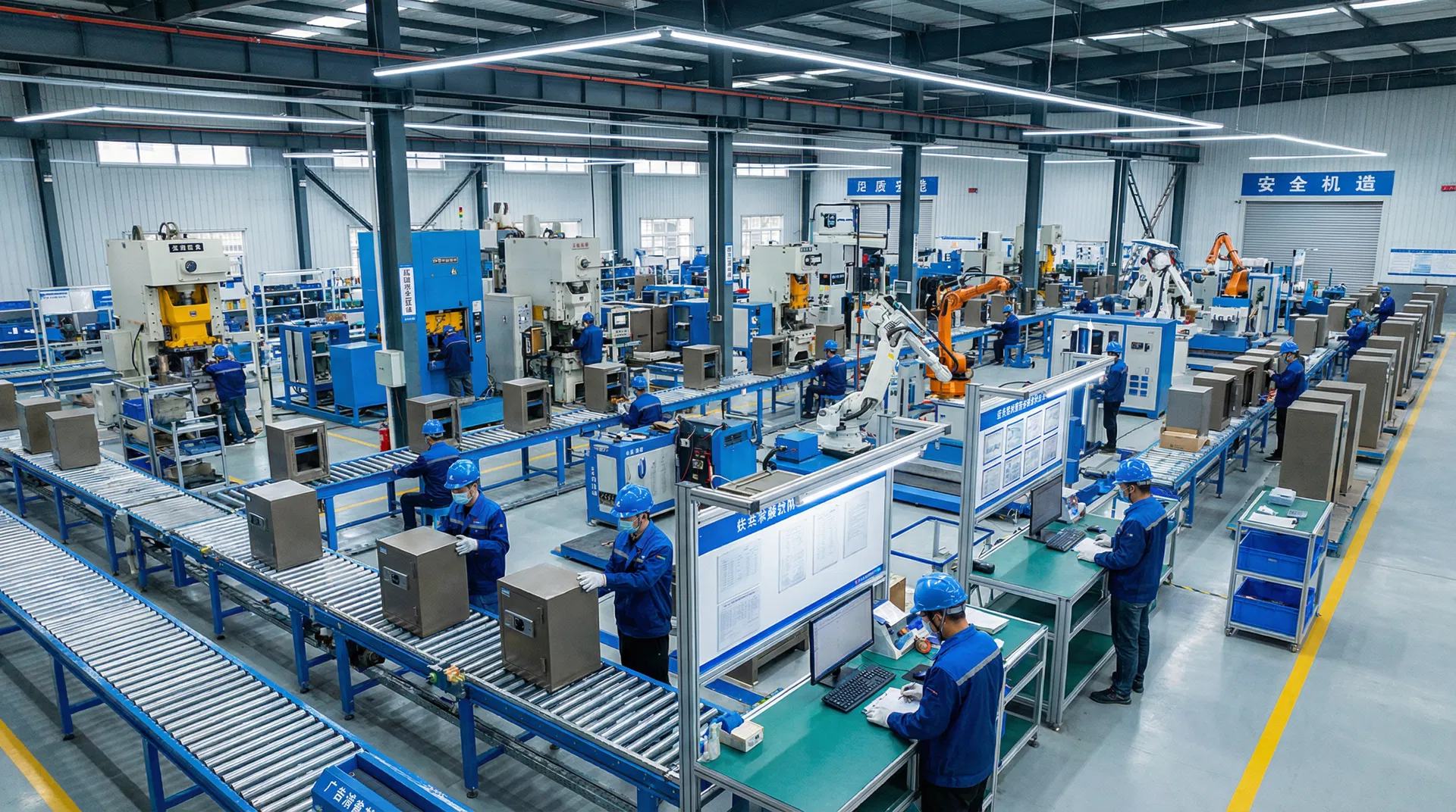 Top 5 Reasons European Importers Choose Chinese Safe Manufacturers