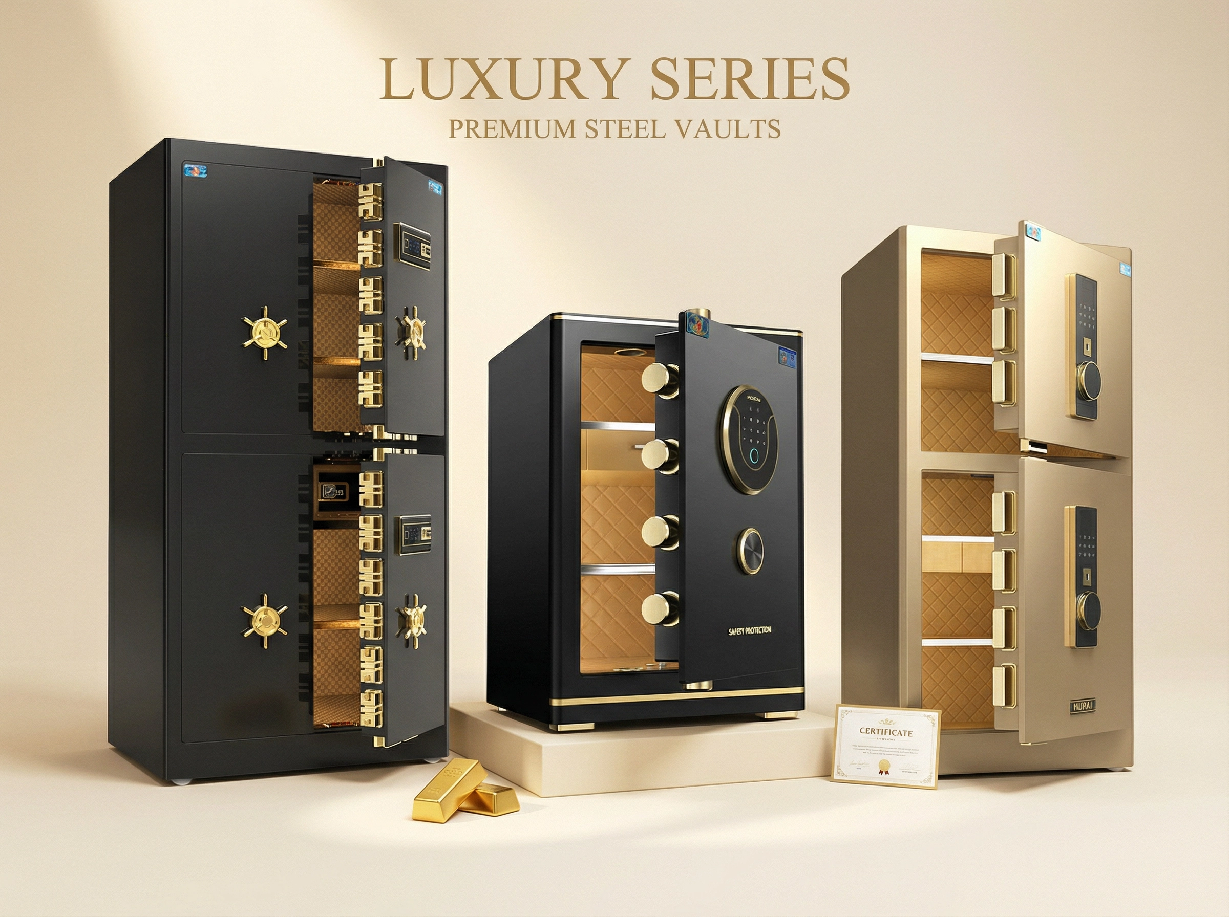 Luxury Steel Home Safes