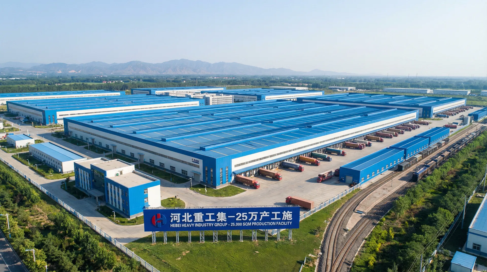 PFZD Factory - 110,000 sqm production facility in Hengshui, China
