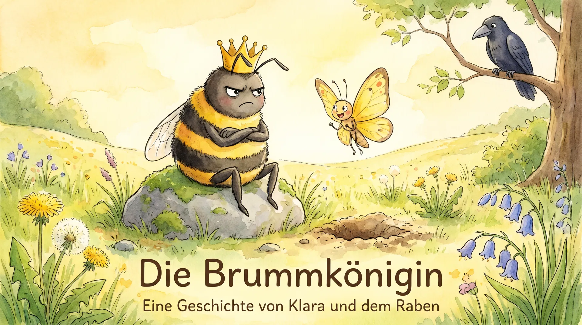 Die Brummkönigin – Abenteuergeschichten für Kinder