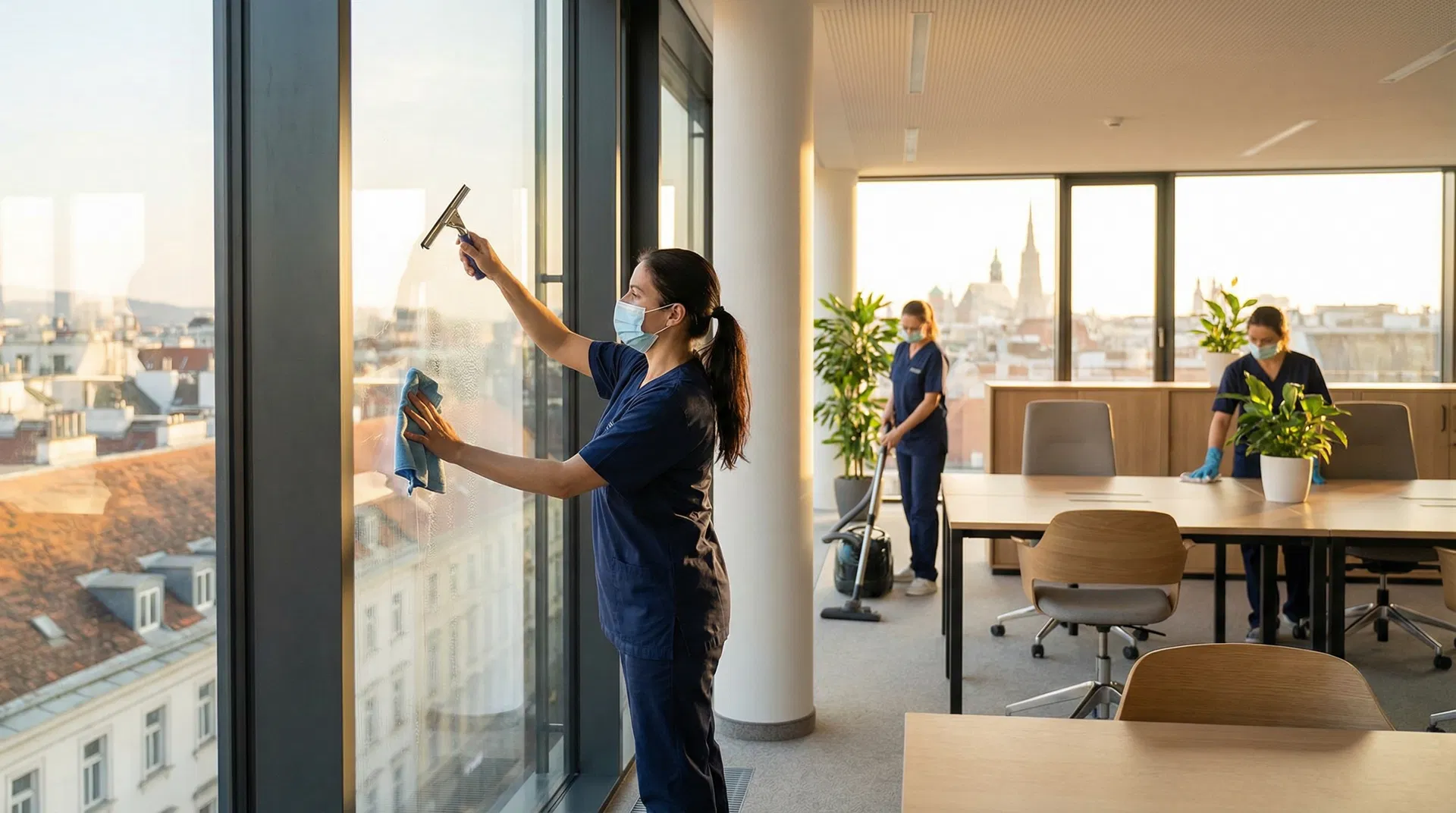 Professionelle Reinigung in Wien