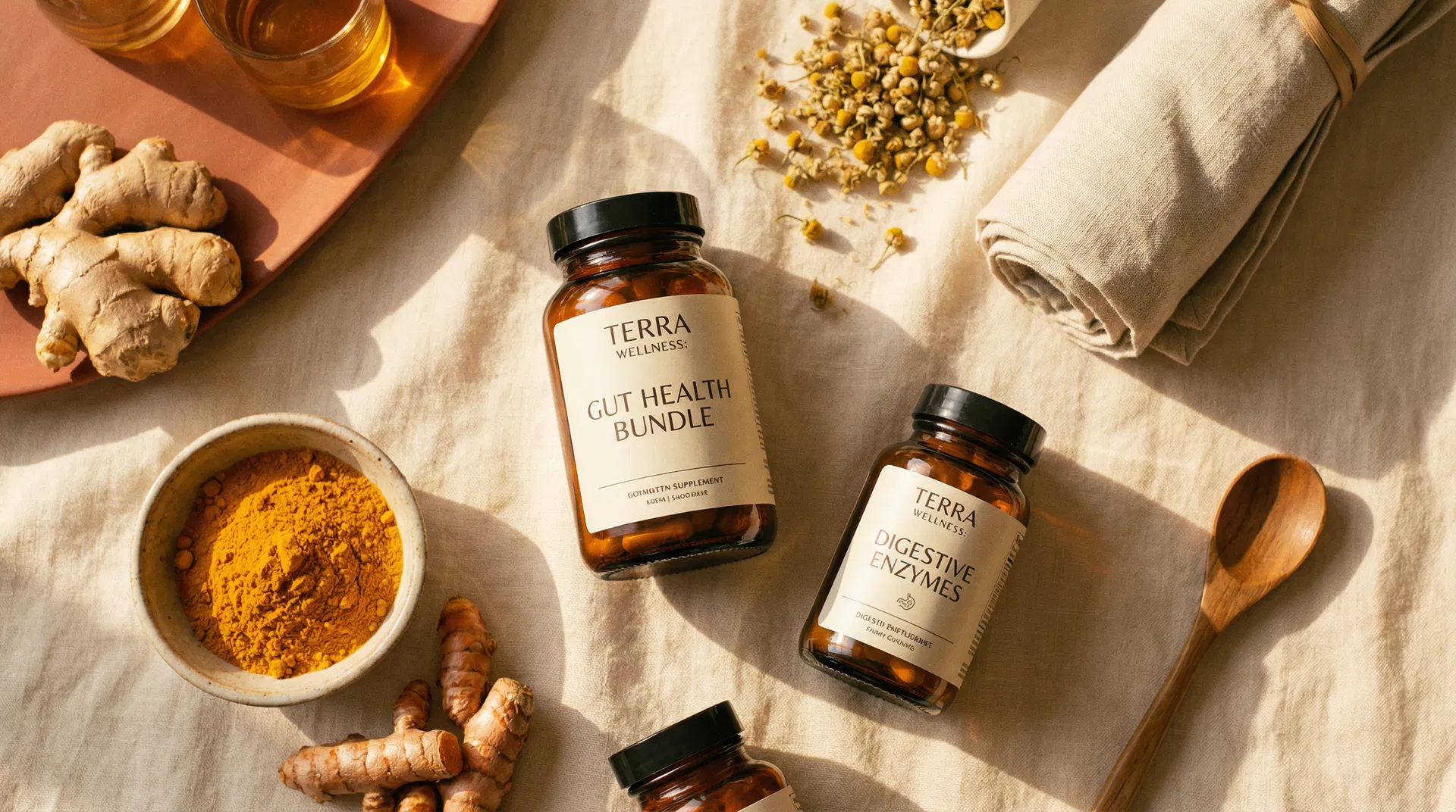 Dr. Eniko Gut Code supplement bundle with herbs