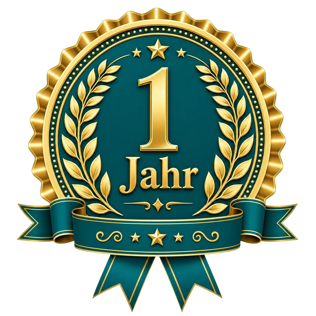 1 Jahr Jubiläum