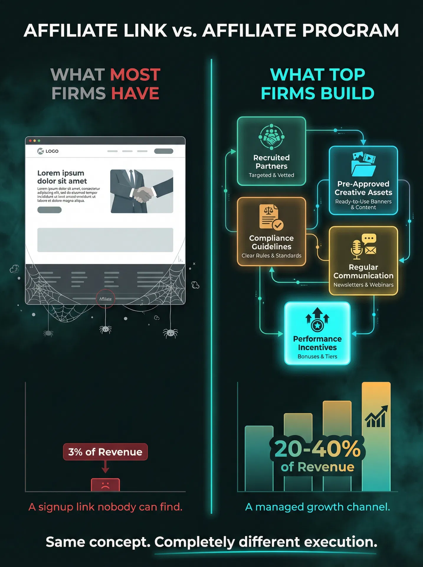 Affiliate Link vs. Affiliate Program
