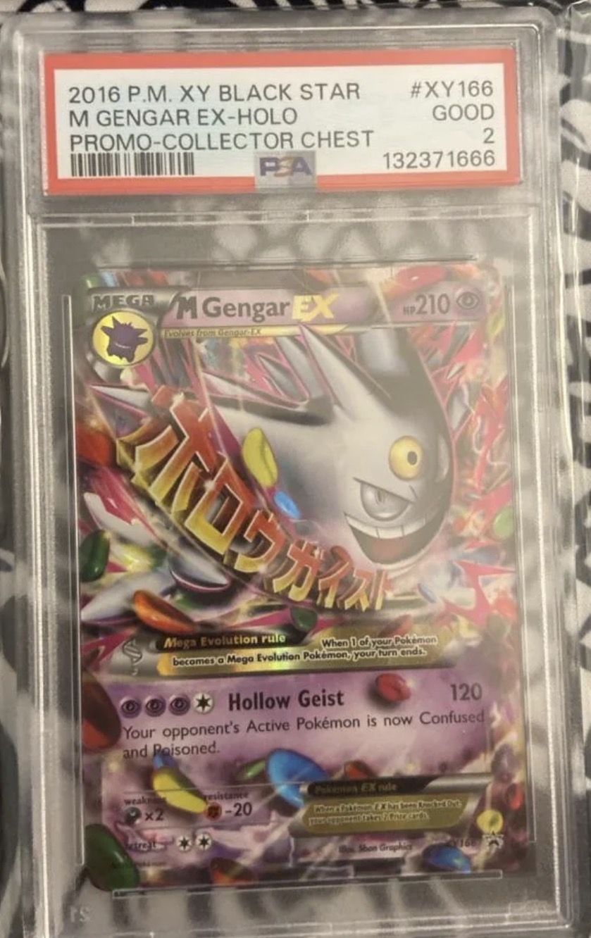 M Gengar EX - Holo (Promo-Collector Chest) Holo Good - Trading Card Image