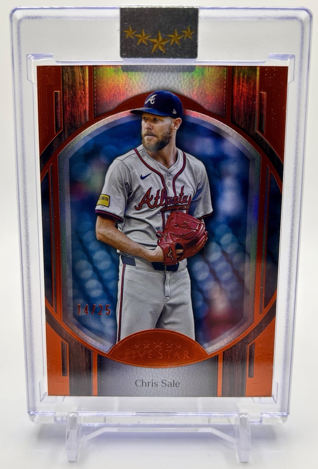 Chris Sale 2024 Topps Five Star Red Parallel #14/25 Red Parallel - Trading Card Image