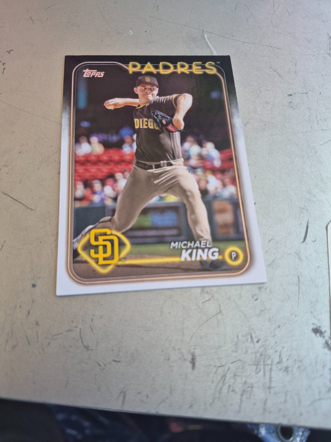 Michael King - Topps Base Card Base - Trading Card Image