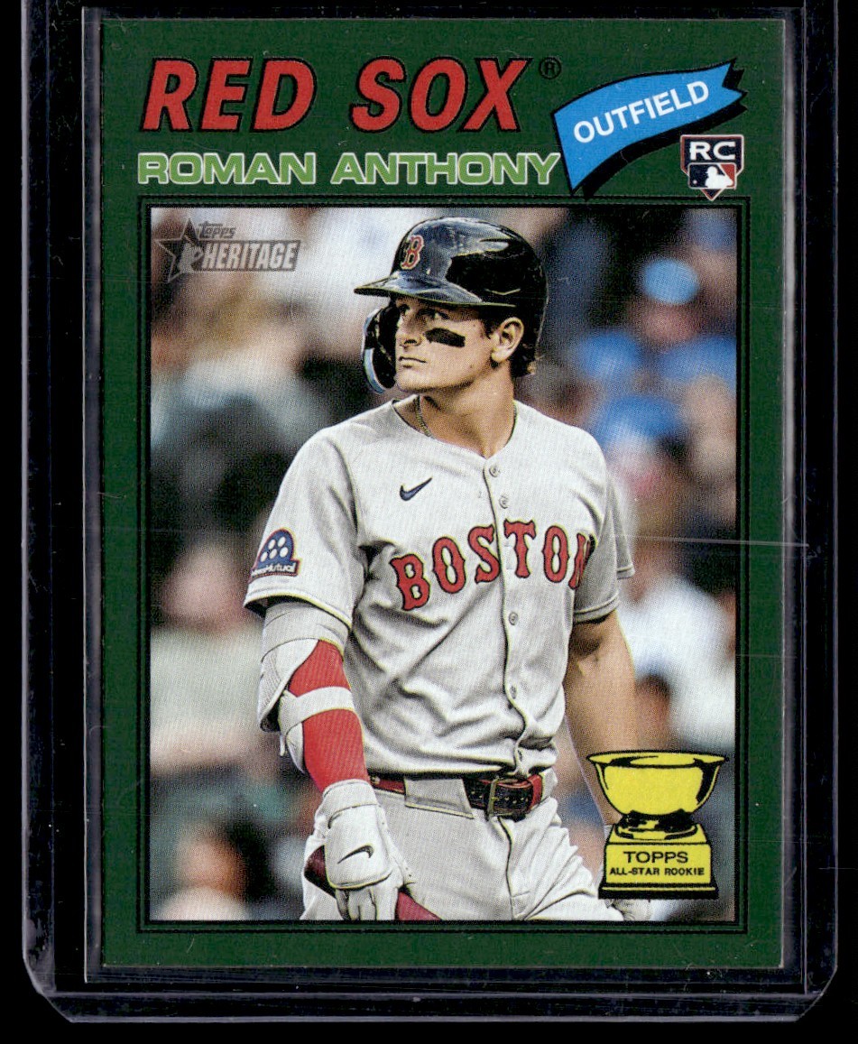 Roman Anthony - Topps Heritage RC Base - Trading Card Image