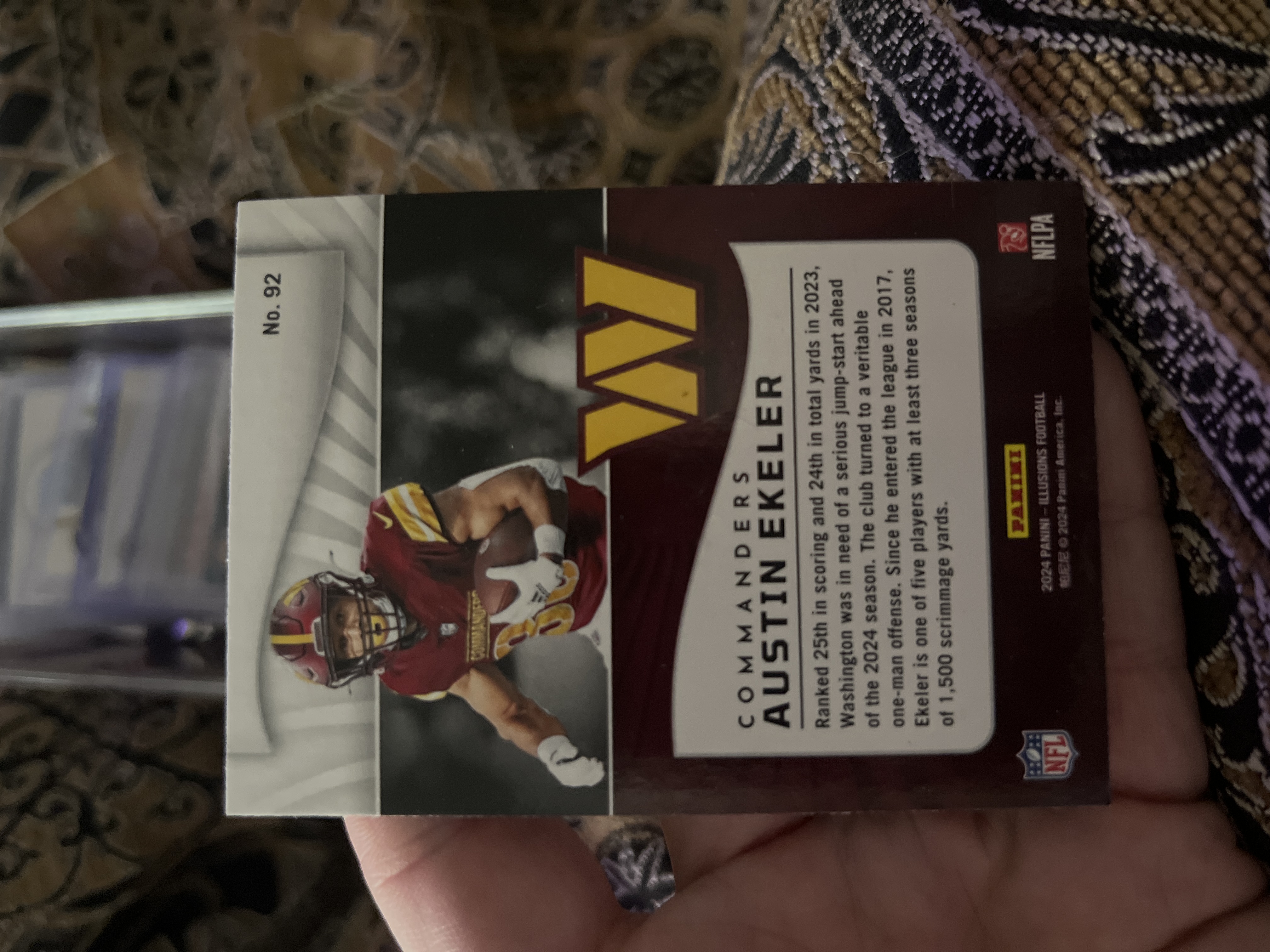 Austin Ekeler Base - Trading Card Image