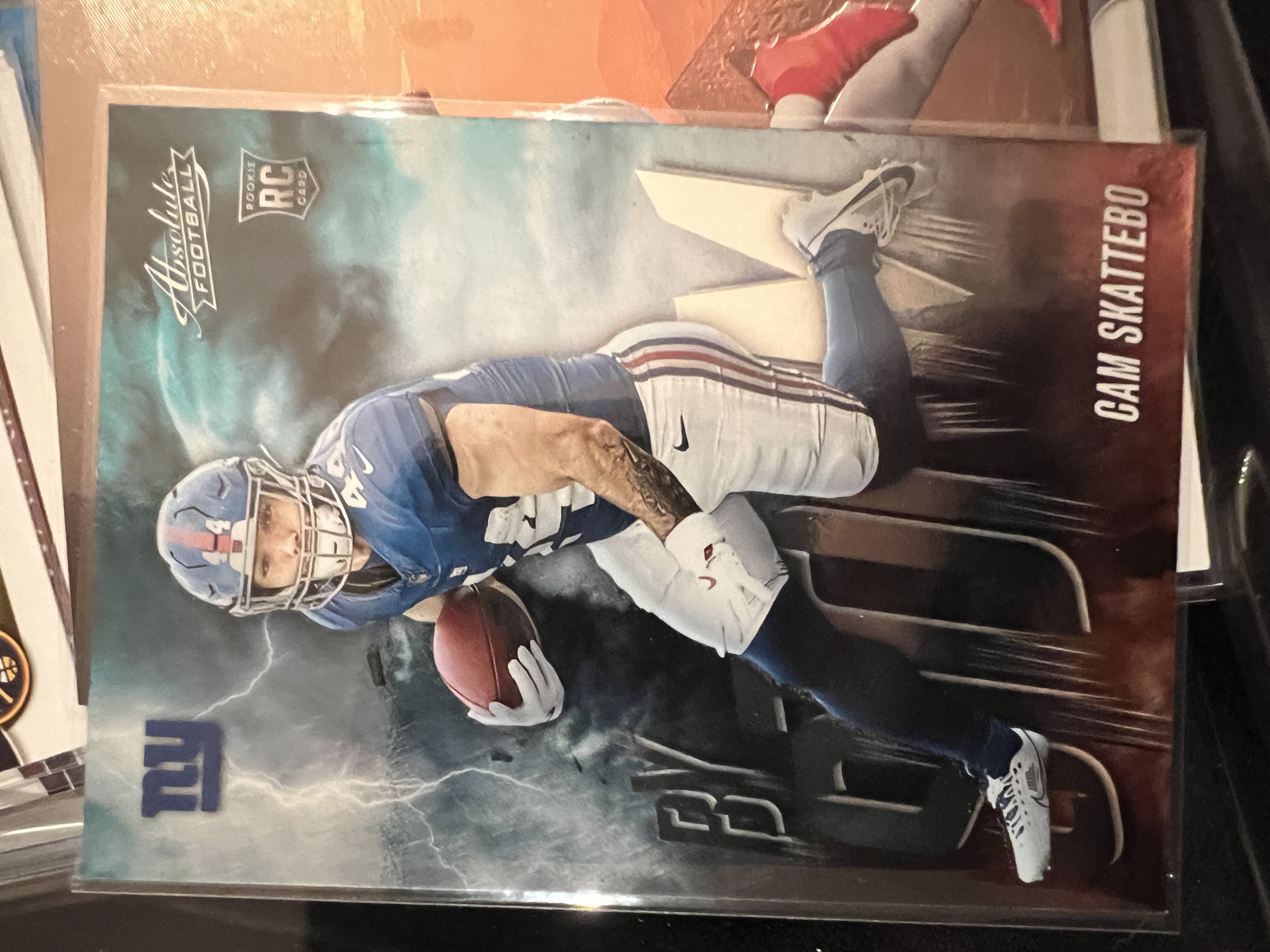 Cam Skattebo Rookie Card Base Rookie Card Near Mint - Trading Card Image