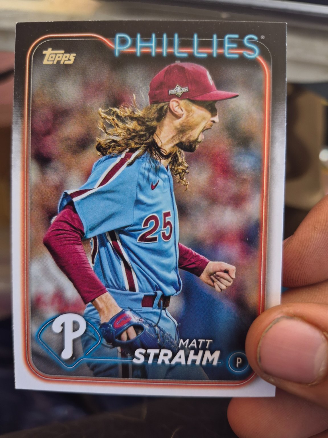 Matt Strahm Base - Trading Card Image