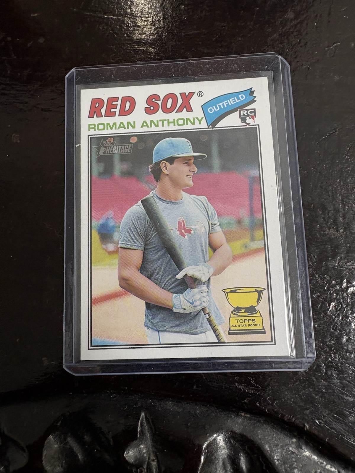 Roman Anthony 2026 Topps Heritage Rookie Card Base - Trading Card Image