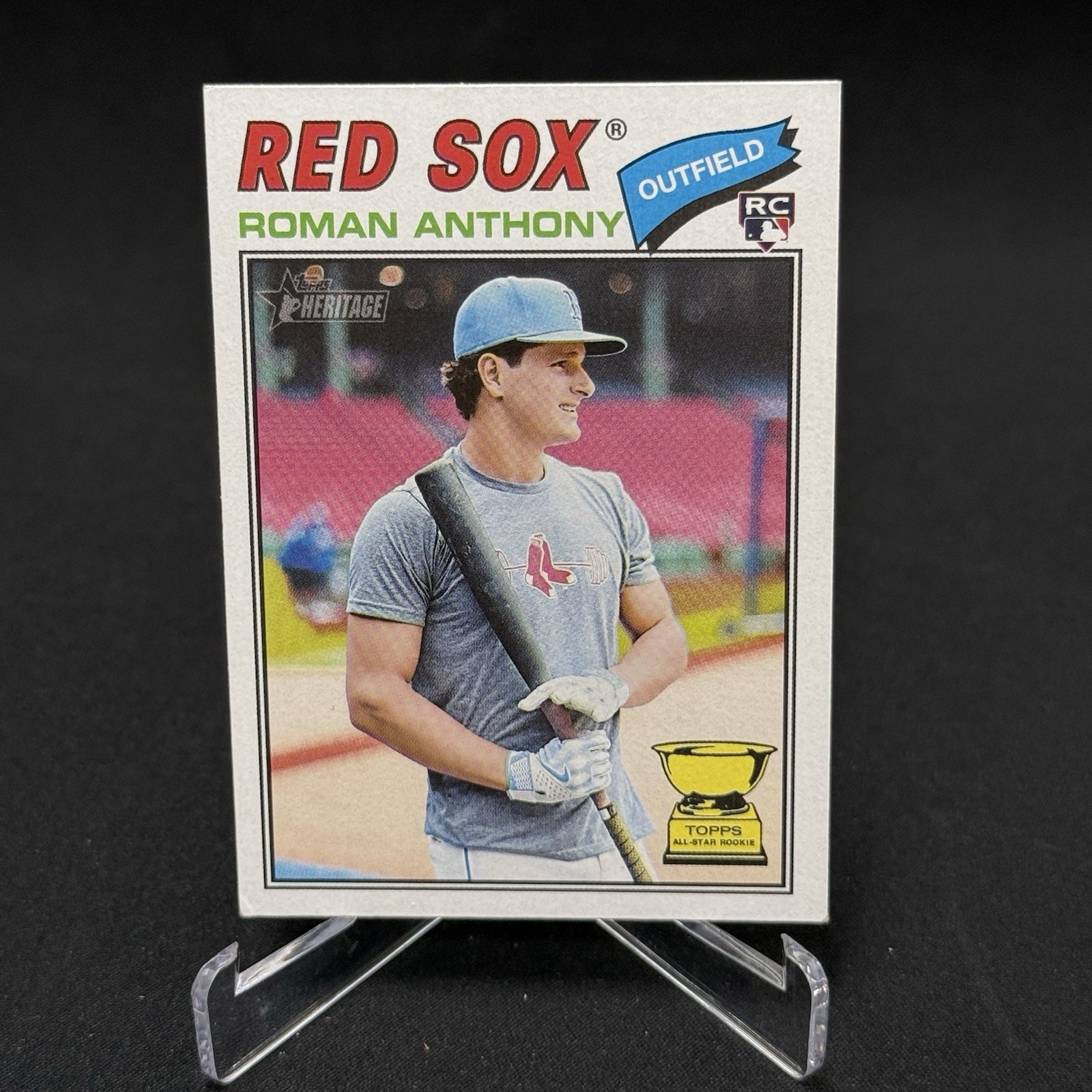 Roman Anthony 2024 Topps Heritage Rookie Card Base - Trading Card Image
