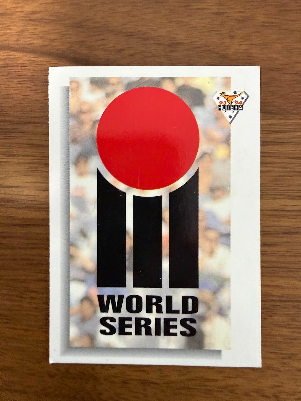 World Series Logo Base - Trading Card Image