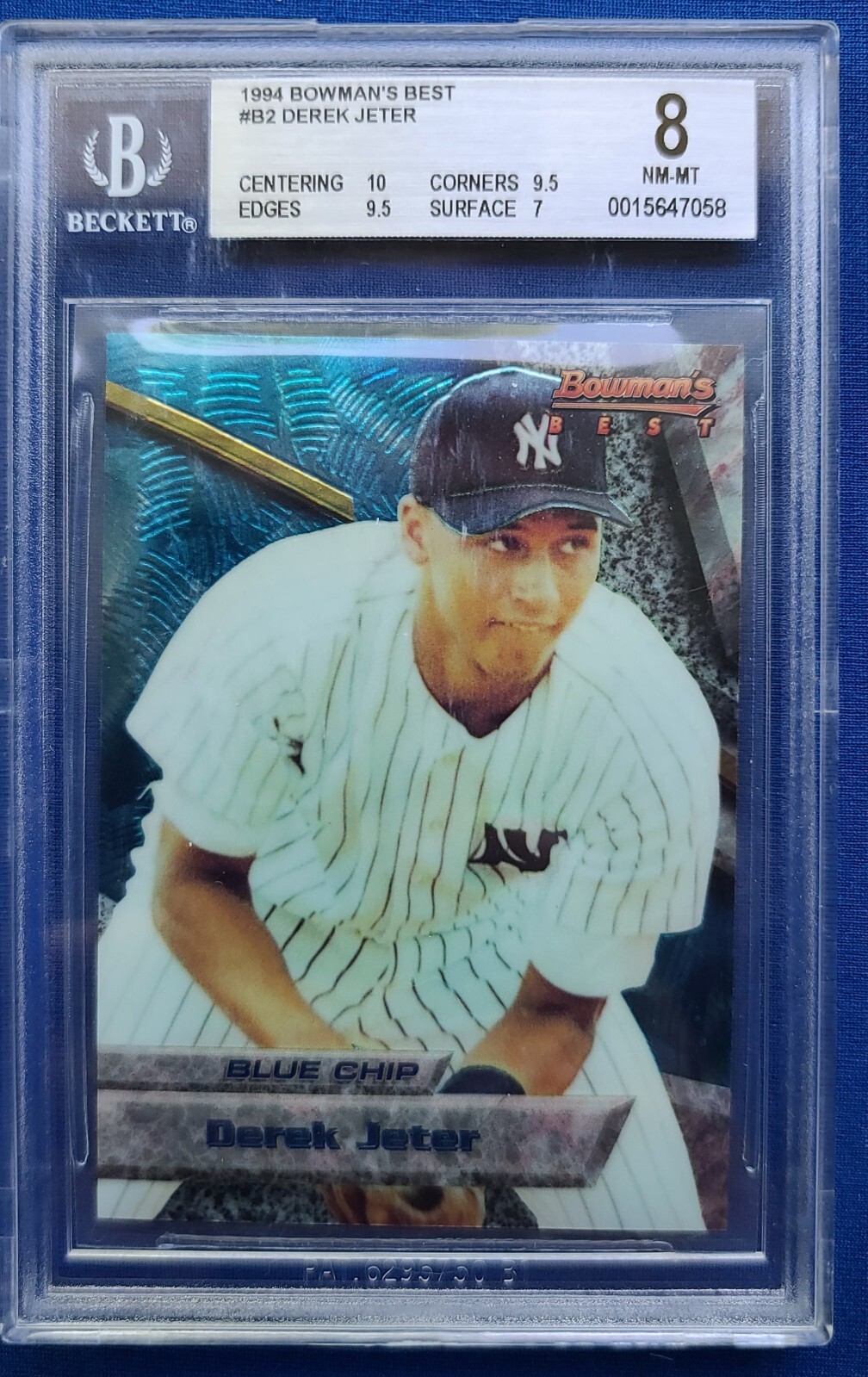 Derek Jeter Base Excellent - Trading Card Image