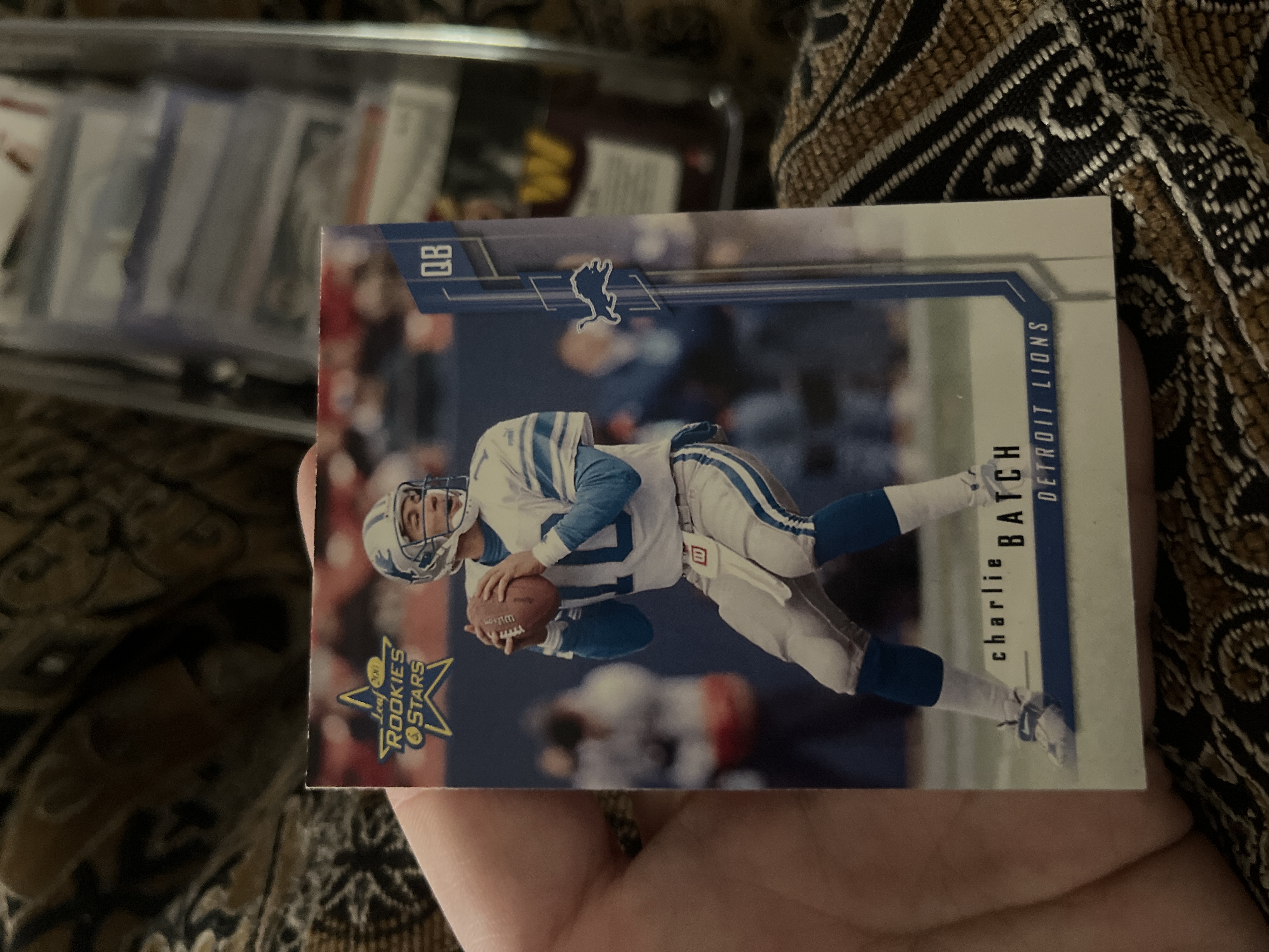 1997 Leaf Rookies & Stars Charlie Batch Rookie Card Base - Trading Card Image