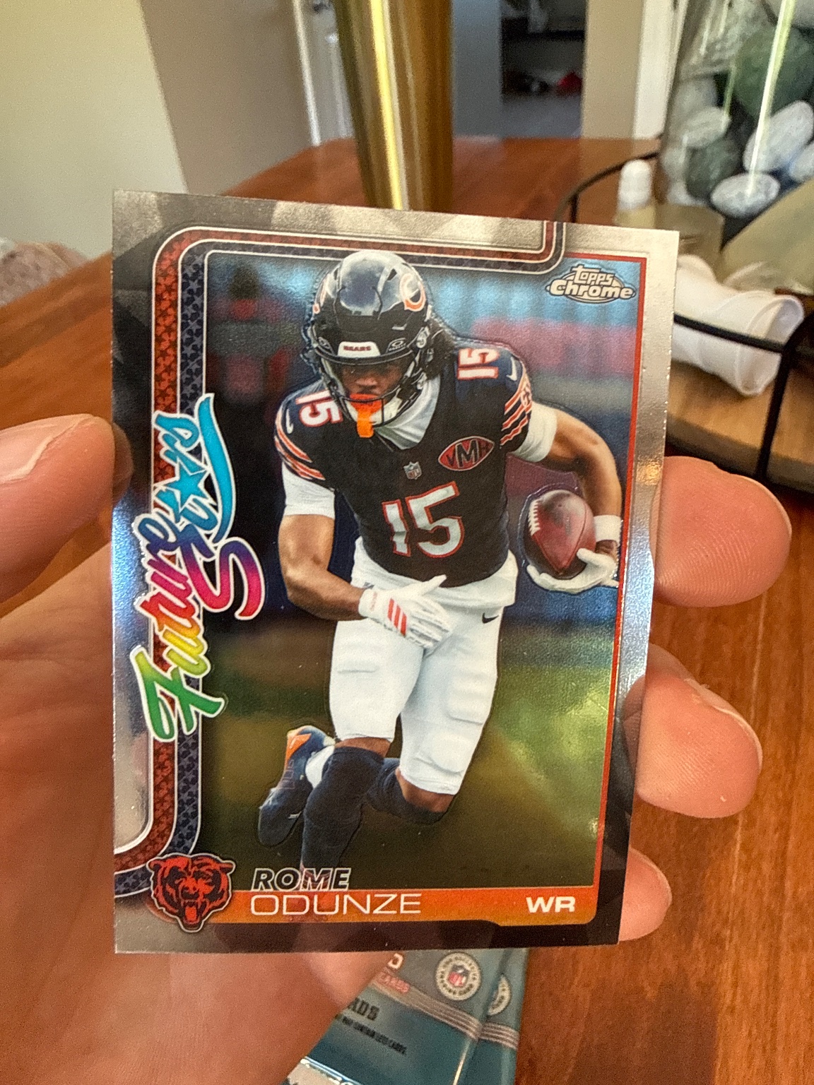 Rome Odunze Future Stars Base - Trading Card Image
