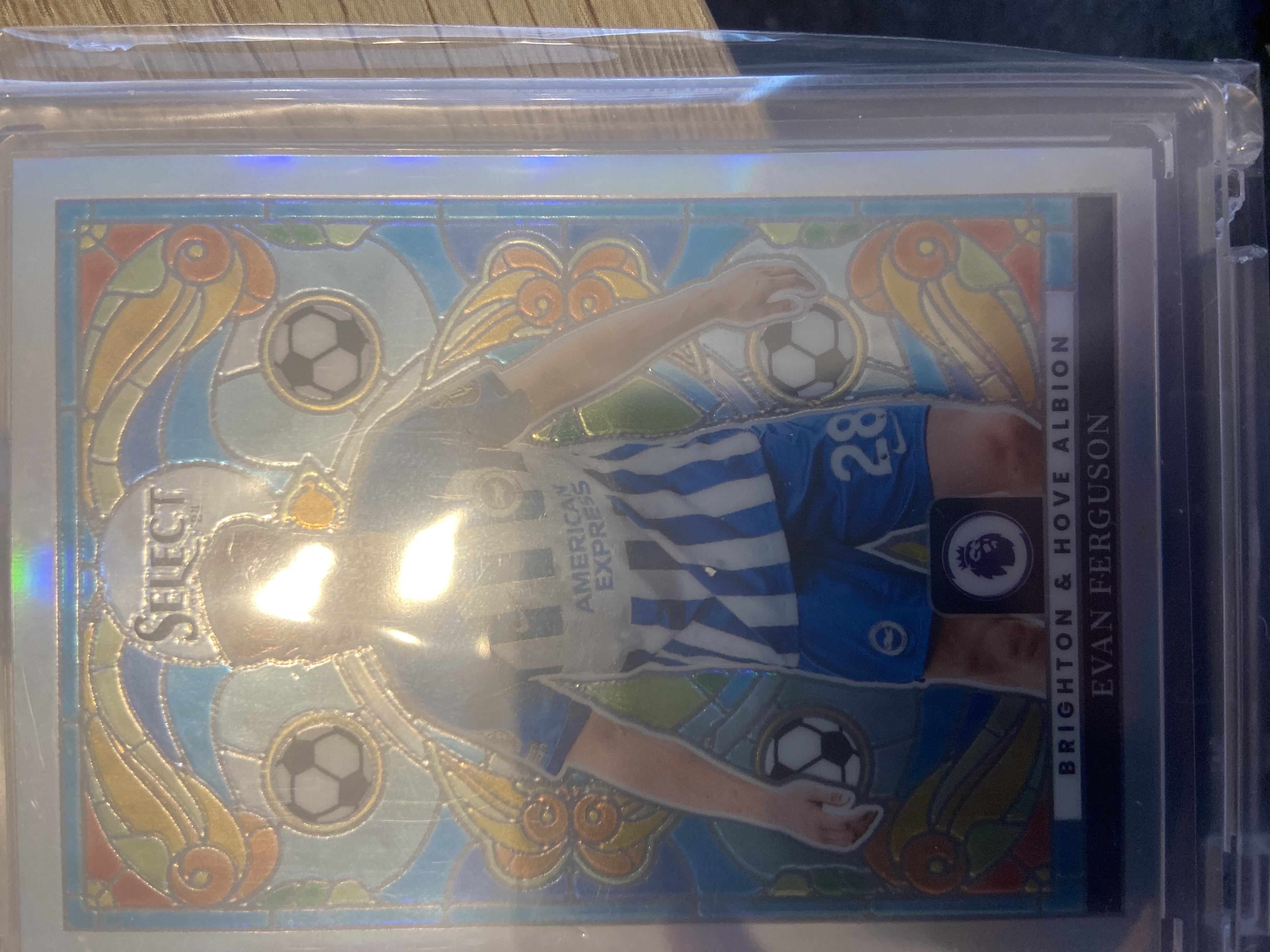 Evan Ferguson - Stained Glass Stained Glass Insert Near Mint - Trading Card Image