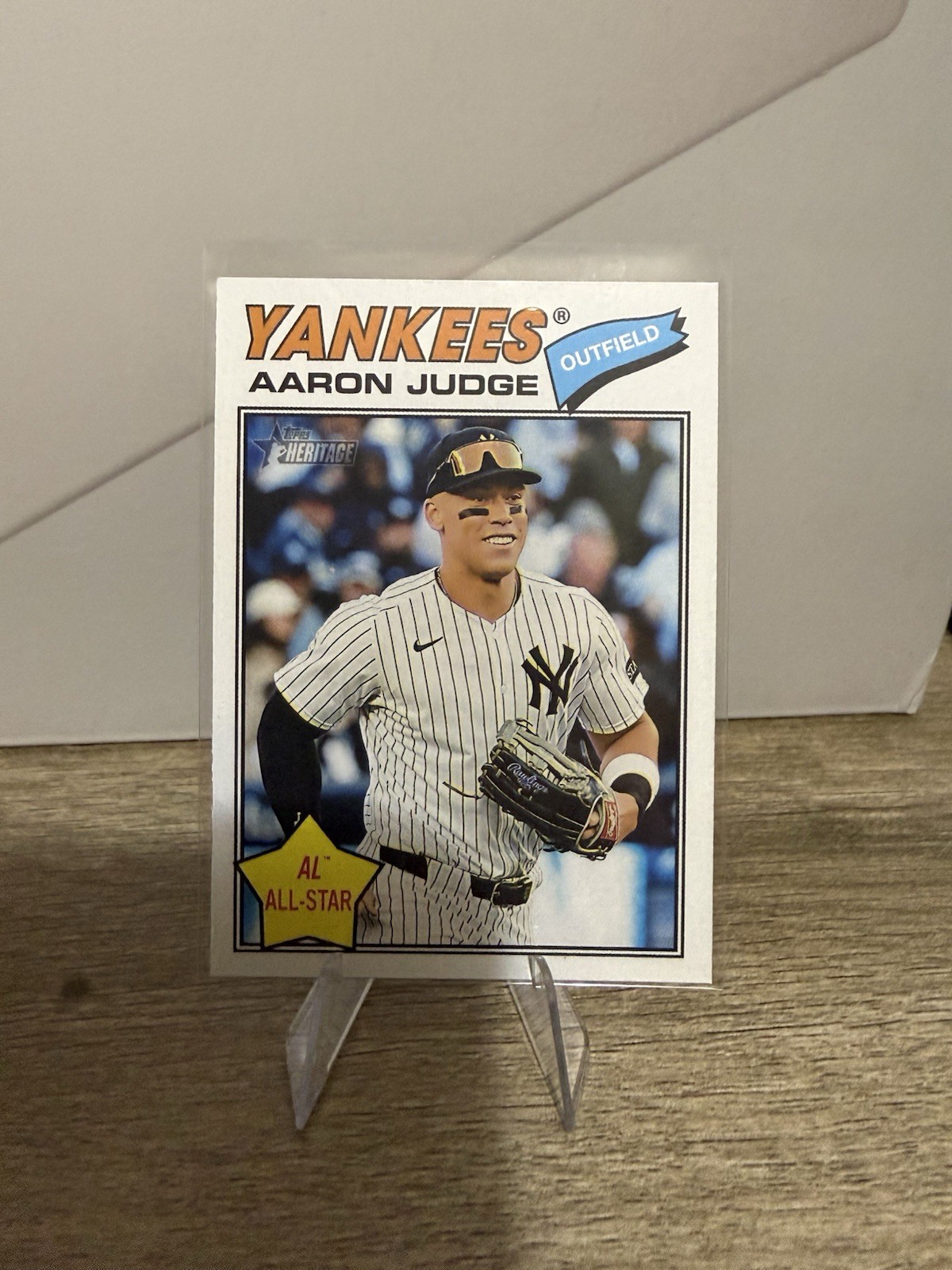 Aaron Judge - Yankees Outfield - AL All-Star Base - Trading Card Image